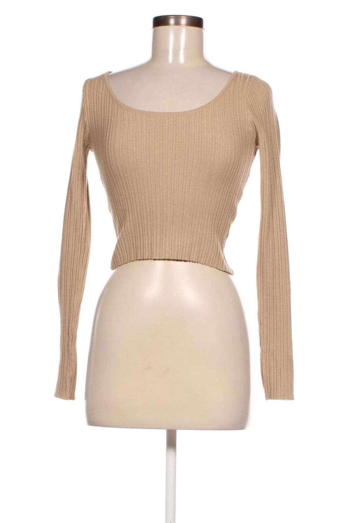 Γυναικείο πουλόβερ H&M Divided, Μέγεθος XS, Χρώμα  Μπέζ, Τιμή 5,01 €