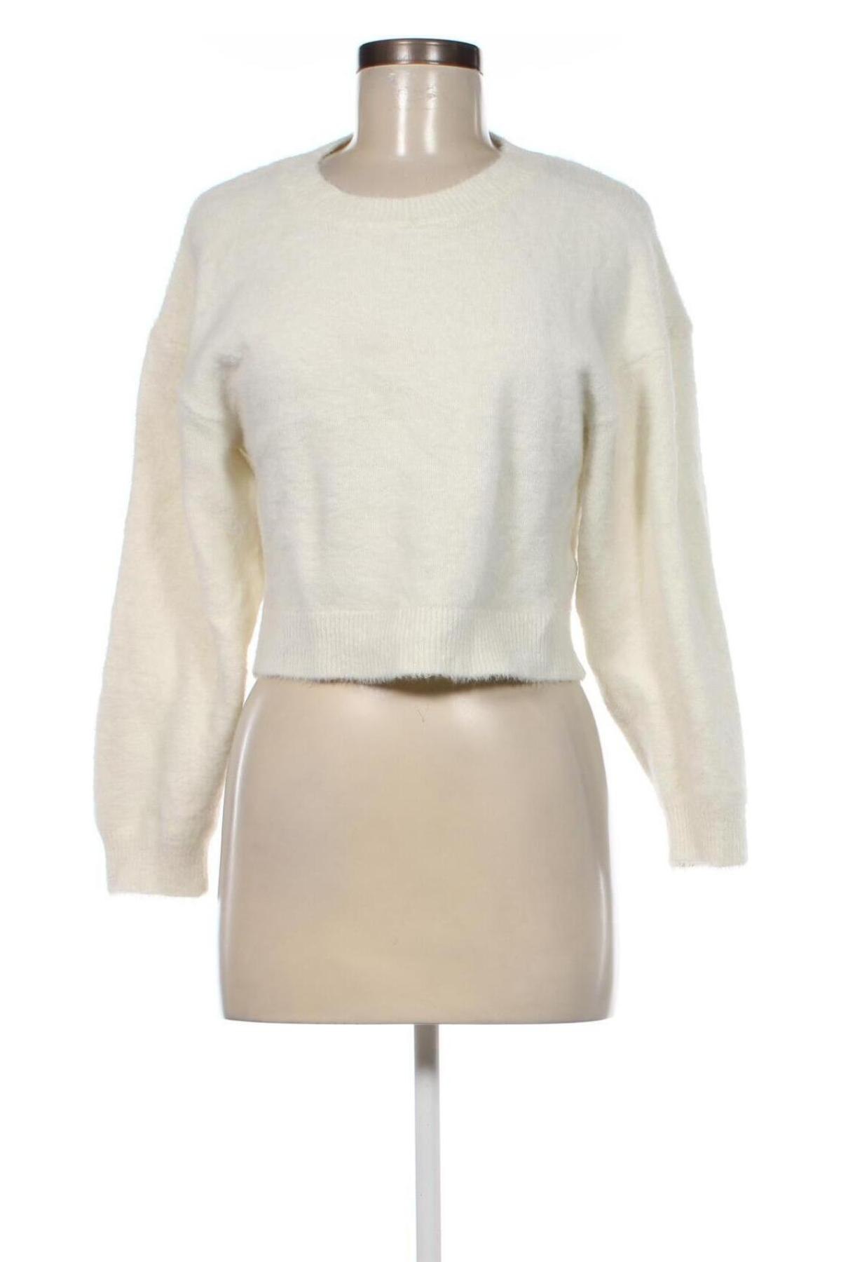 Damenpullover H&M Divided, Größe M, Farbe Weiß, Preis 7,06 €