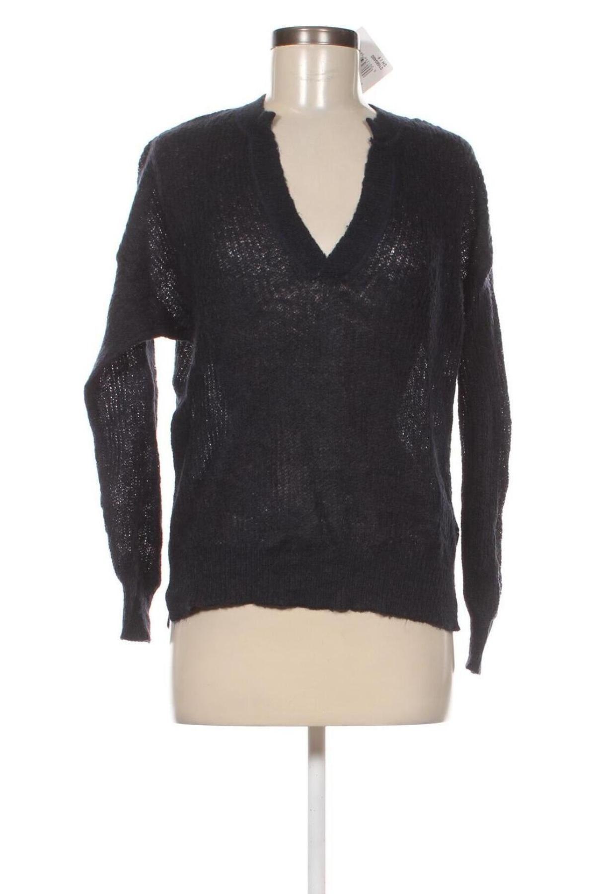 Γυναικείο πουλόβερ H&M L.O.G.G., Μέγεθος XS, Χρώμα Μπλέ, Τιμή 5,38 €
