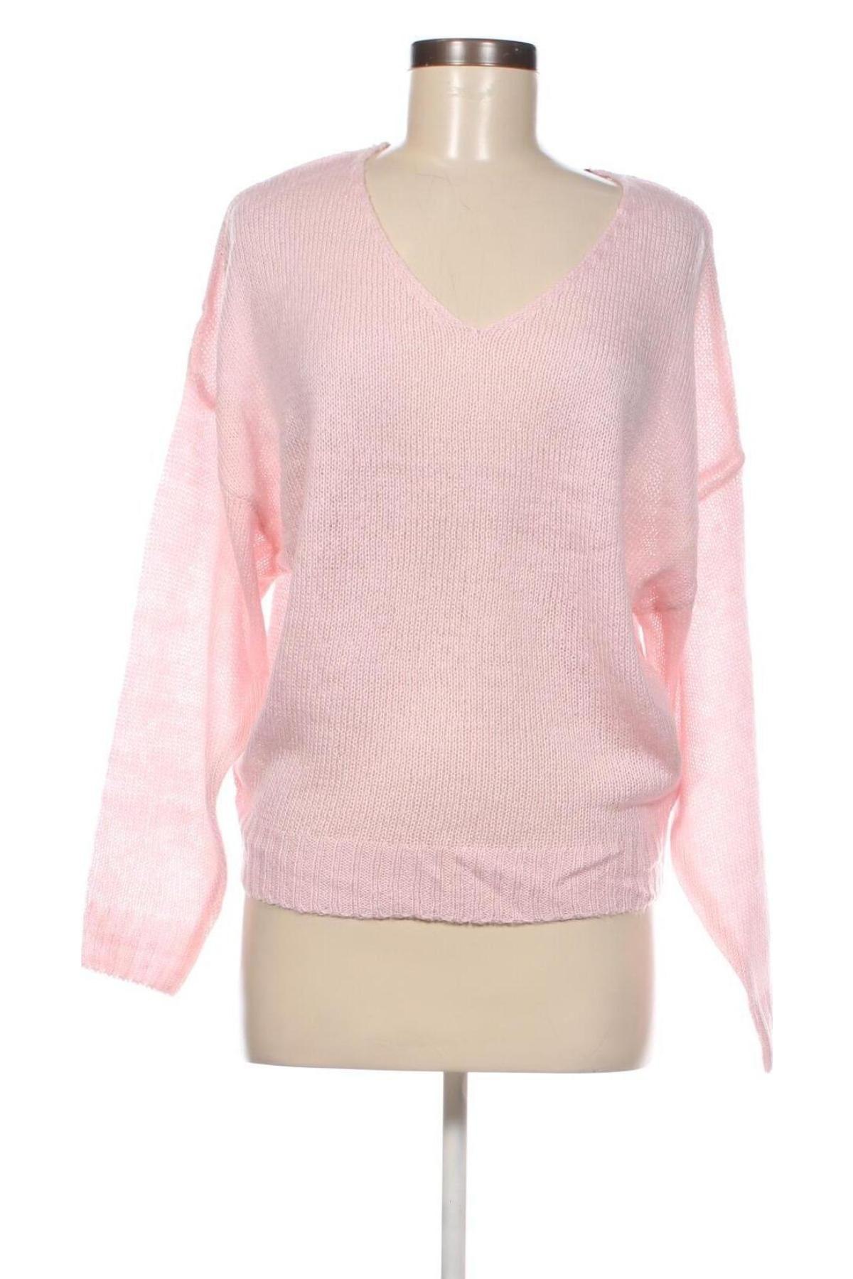 Γυναικείο πουλόβερ Ichi, Μέγεθος S, Χρώμα Ρόζ , Τιμή 18,39 €