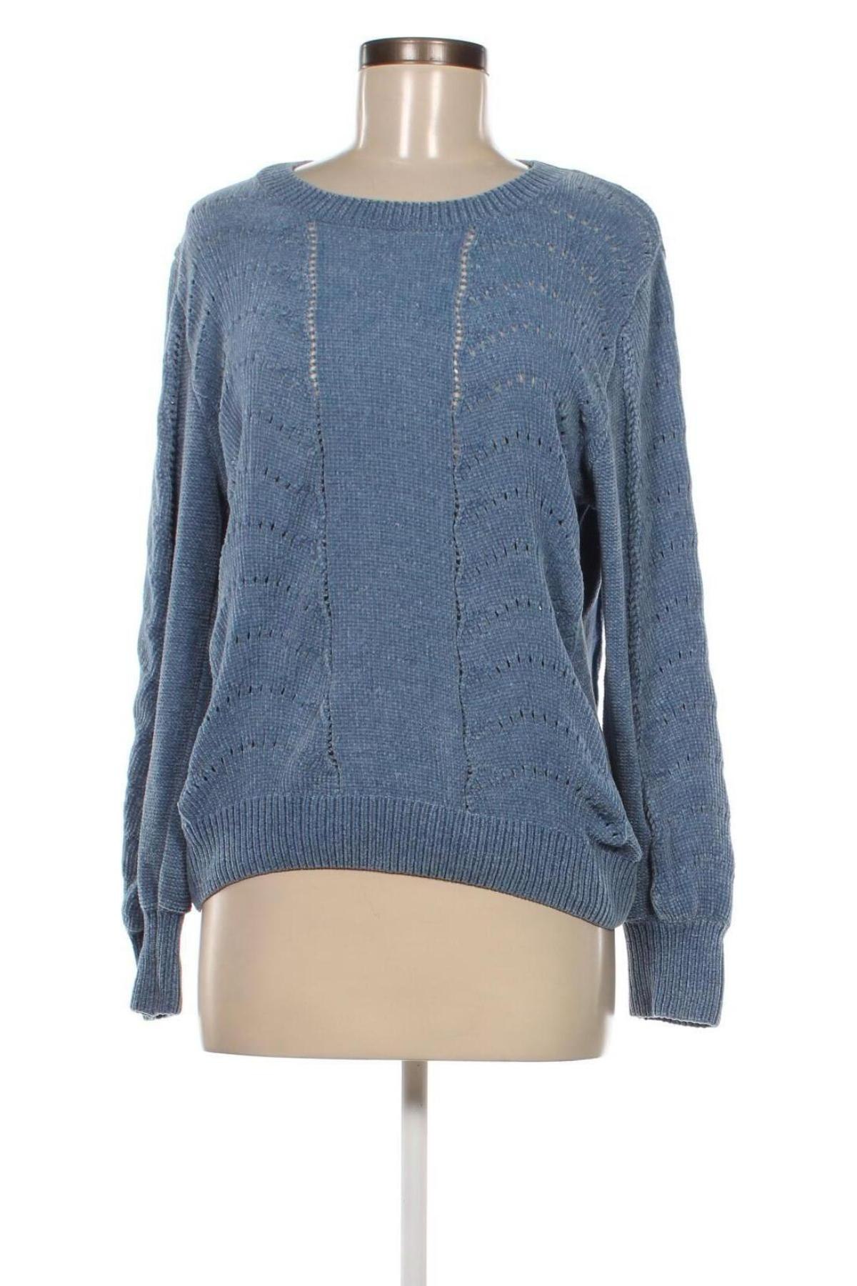 Дамски пуловер KappAhl, Размер S, Цвят Син, Цена 3,11 лв.