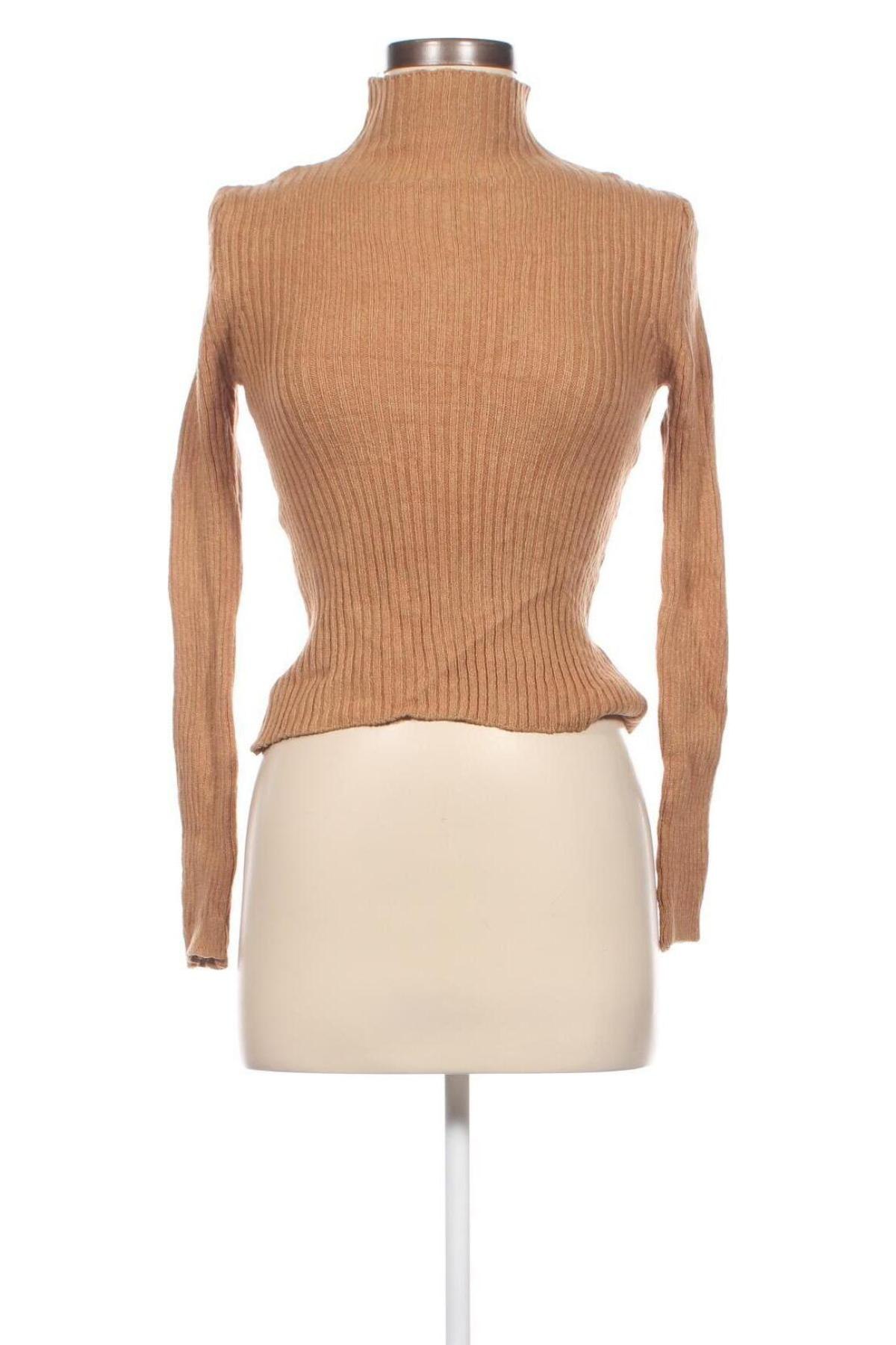 Дамски пуловер Made In Italy, Размер S, Цвят Бежов, Цена 8,70 лв.