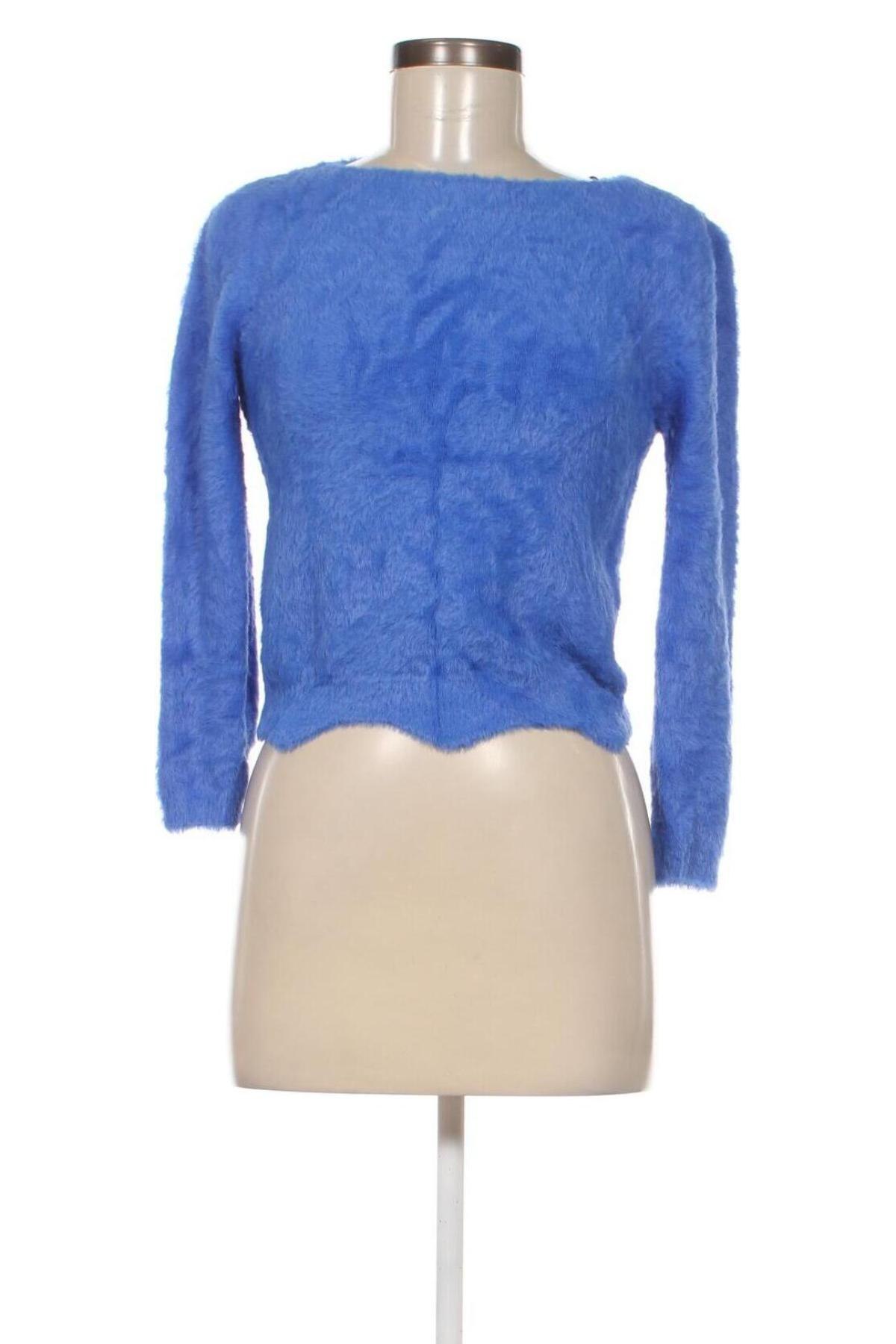 Pulover de femei Made In Italy, Mărime S, Culoare Albastru, Preț 14,87 Lei