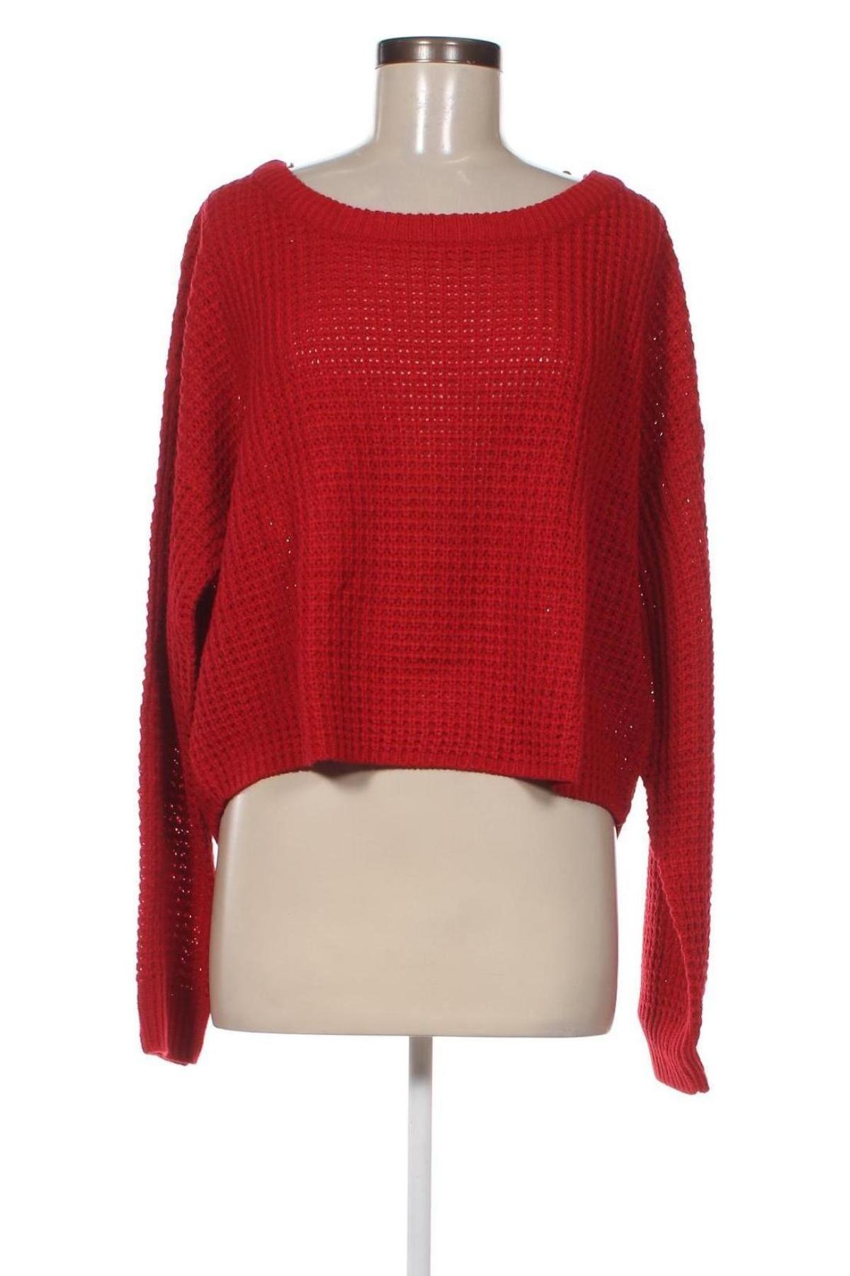 Damski sweter Missguided, Rozmiar XL, Kolor Czerwony, Cena 23,30 zł