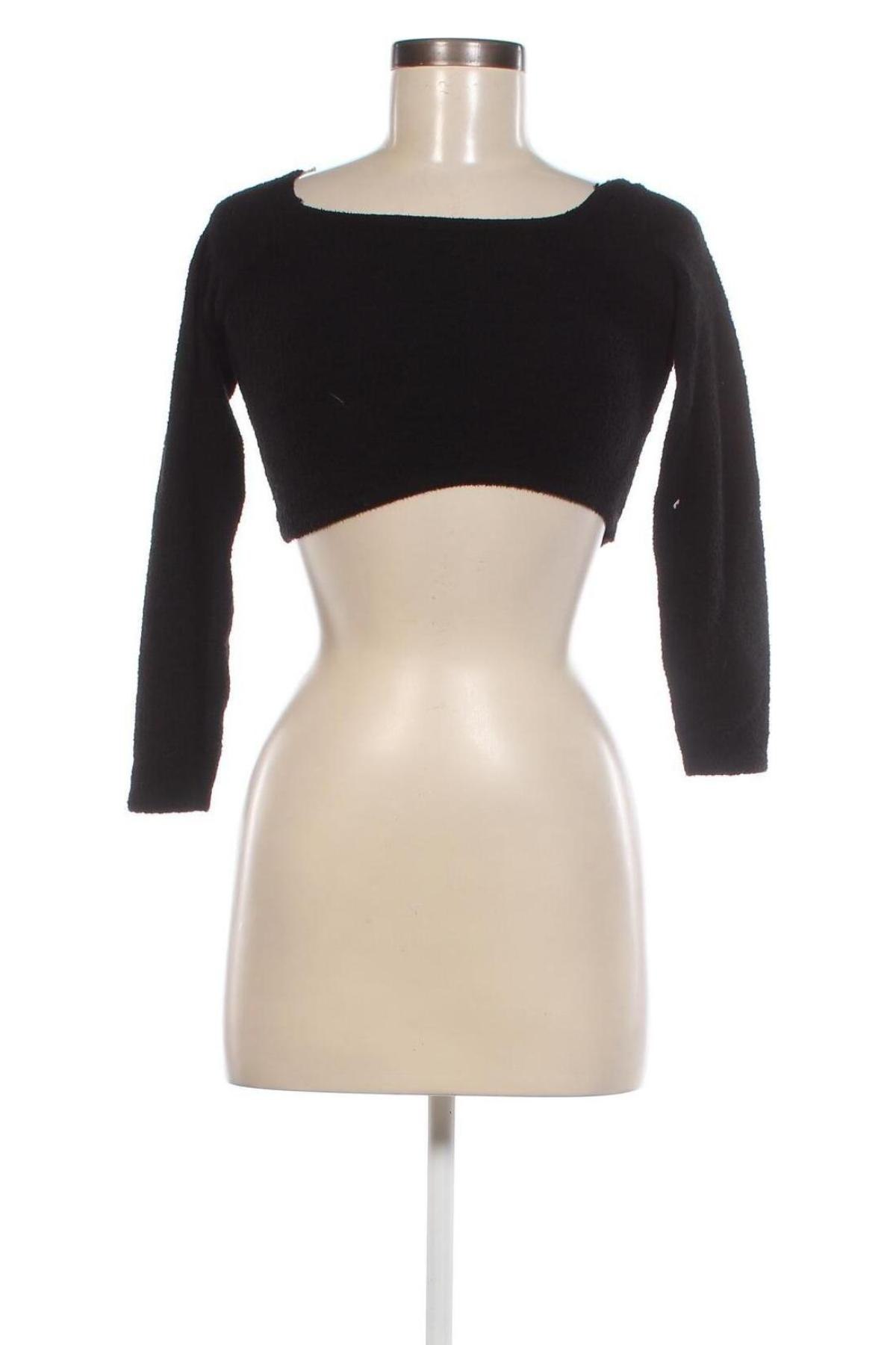 Дамски пуловер Monki, Размер XS, Цвят Черен, Цена 14,21 лв.