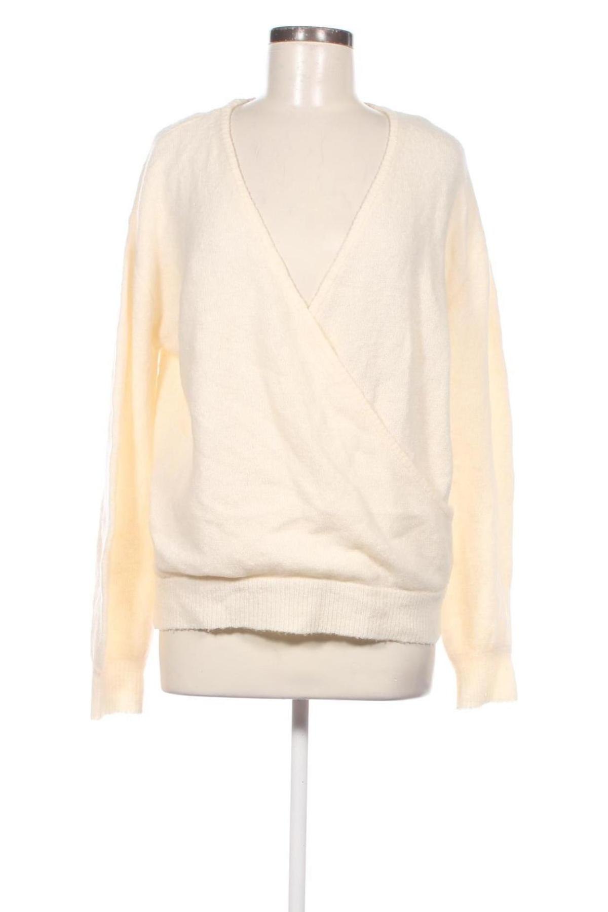 Γυναικείο πουλόβερ NA-KD, Μέγεθος M, Χρώμα Εκρού, Τιμή 7,36 €