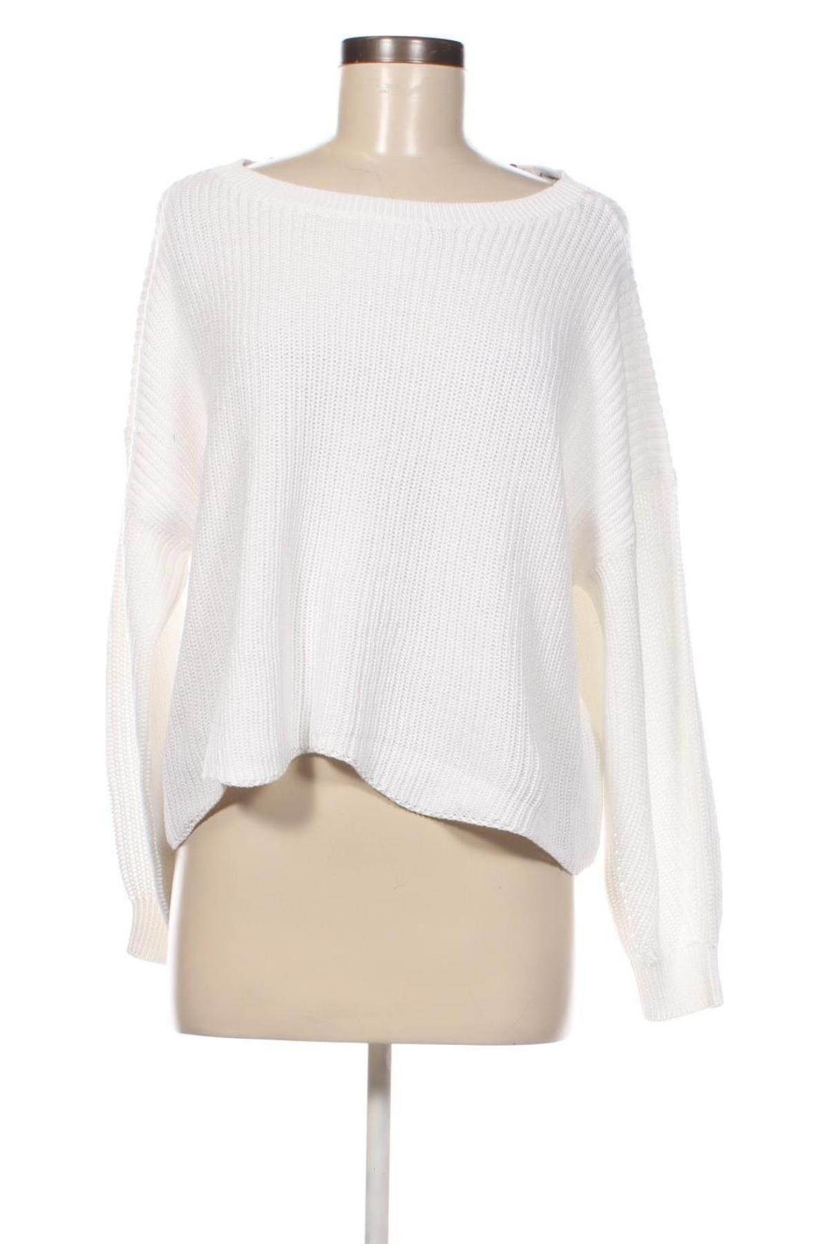 Γυναικείο πουλόβερ ONLY, Μέγεθος S, Χρώμα Εκρού, Τιμή 9,19 €