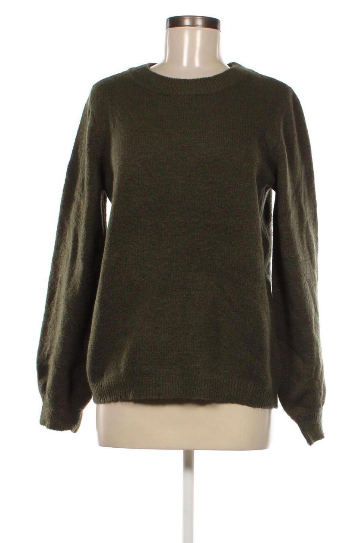 Γυναικείο πουλόβερ Object, Μέγεθος M, Χρώμα Πράσινο, Τιμή 8,90 €