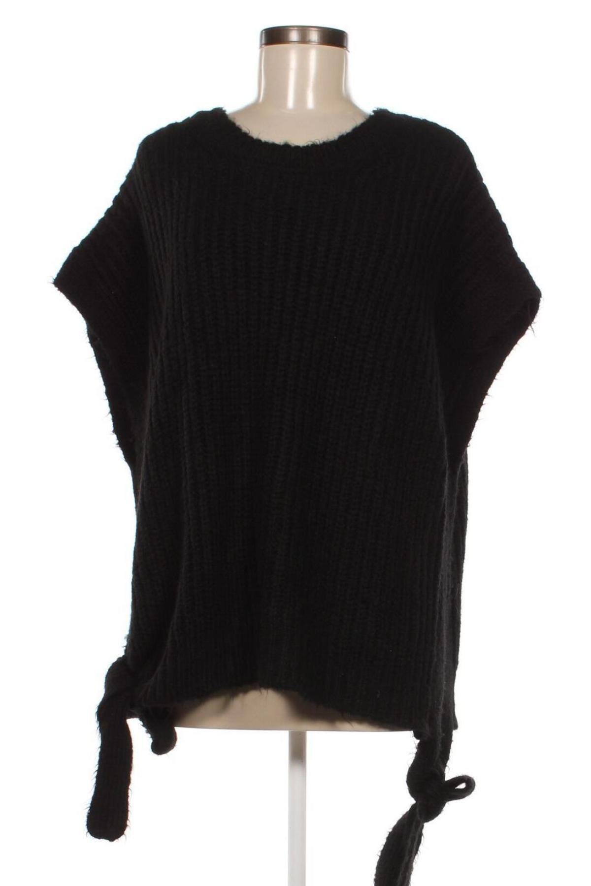 Γυναικείο πουλόβερ One More Story, Μέγεθος L, Χρώμα Μαύρο, Τιμή 4,75 €