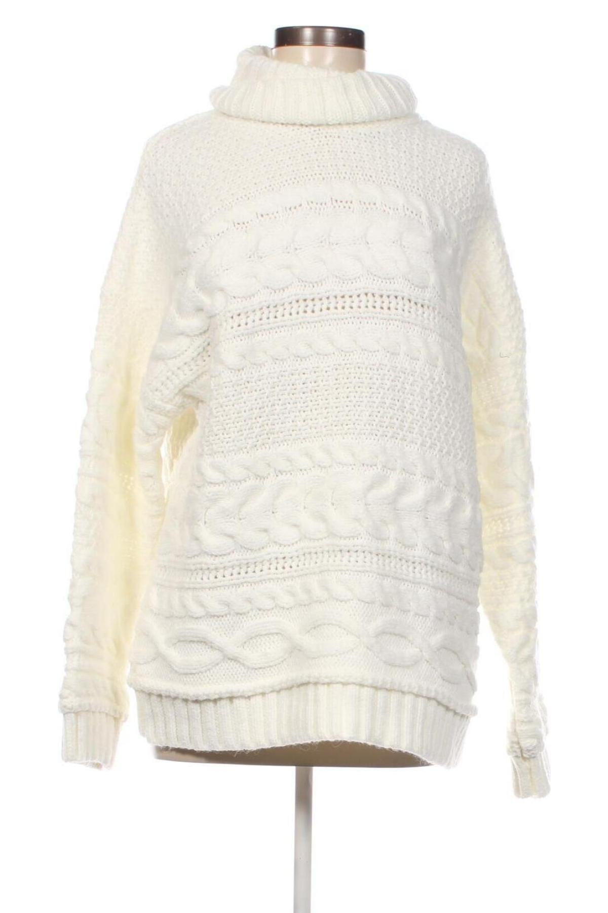Γυναικείο πουλόβερ Pepe Jeans, Μέγεθος L, Χρώμα Λευκό, Τιμή 31,30 €