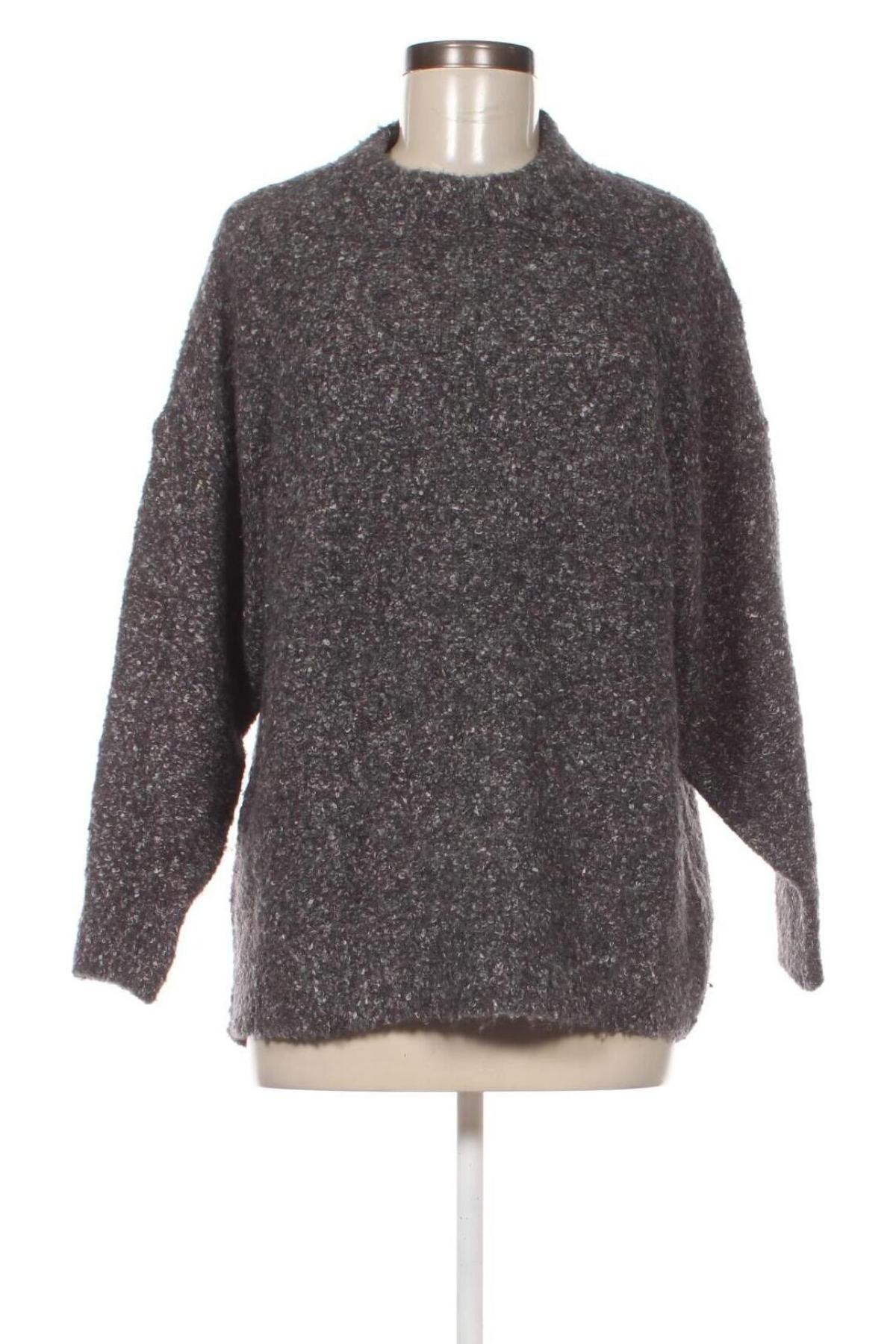 Γυναικείο πουλόβερ Pieces, Μέγεθος M, Χρώμα Γκρί, Τιμή 10,30 €