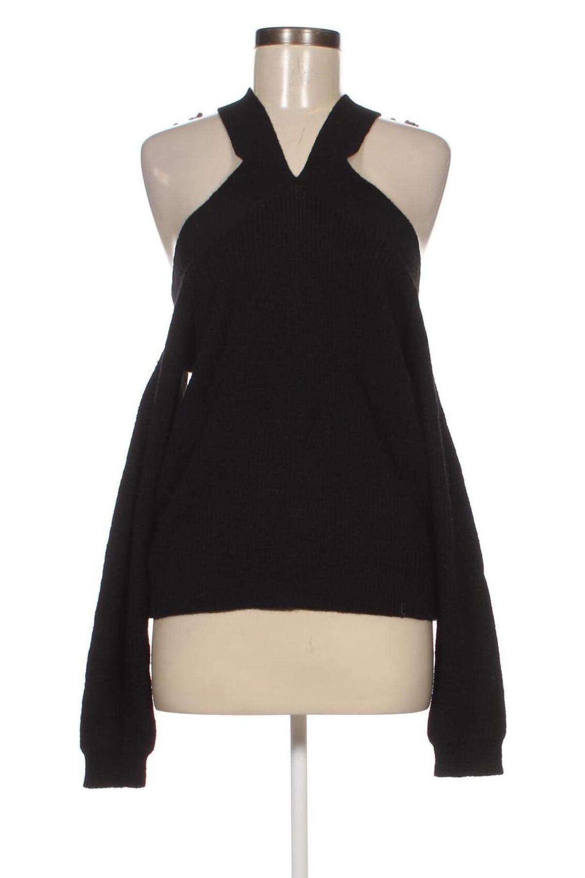 Γυναικείο πουλόβερ Something New, Μέγεθος XS, Χρώμα Μαύρο, Τιμή 13,46 €