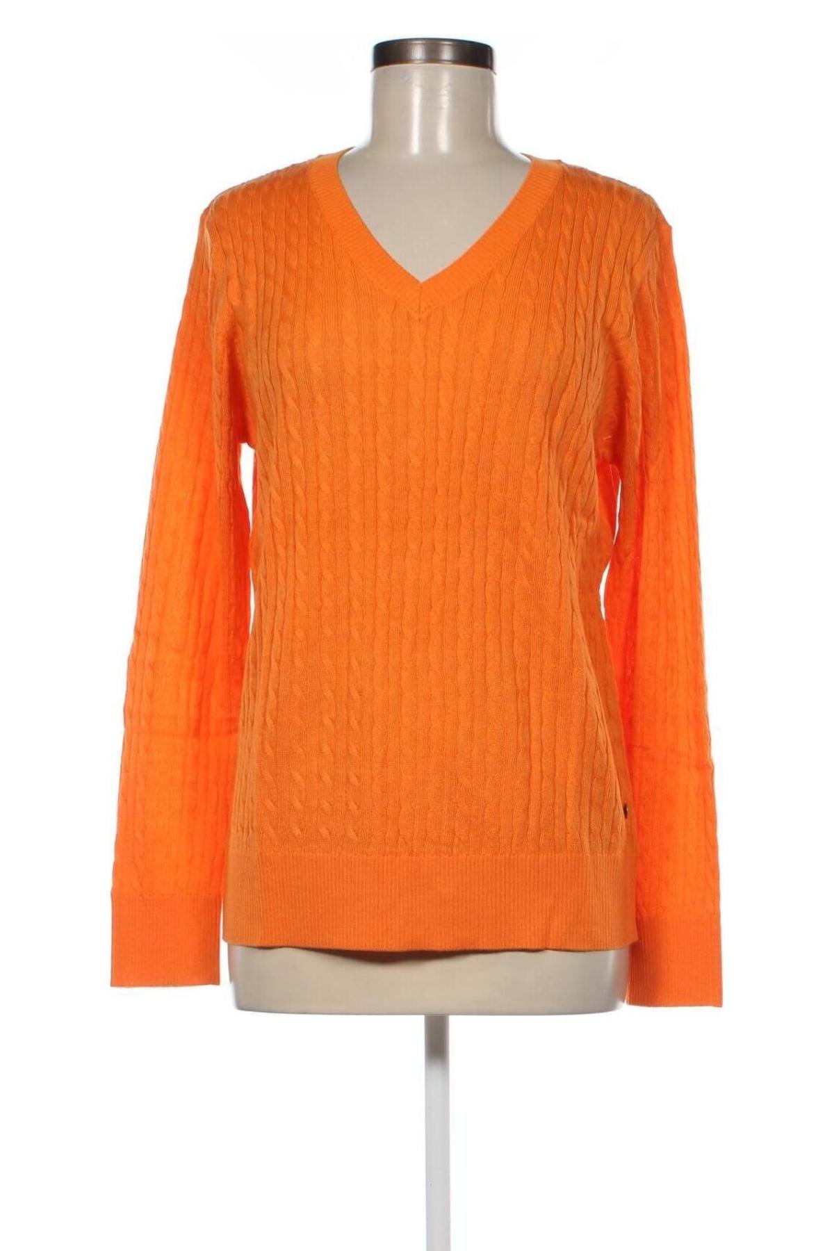 Damenpullover Strandfein, Größe M, Farbe Orange, Preis 36,99 €