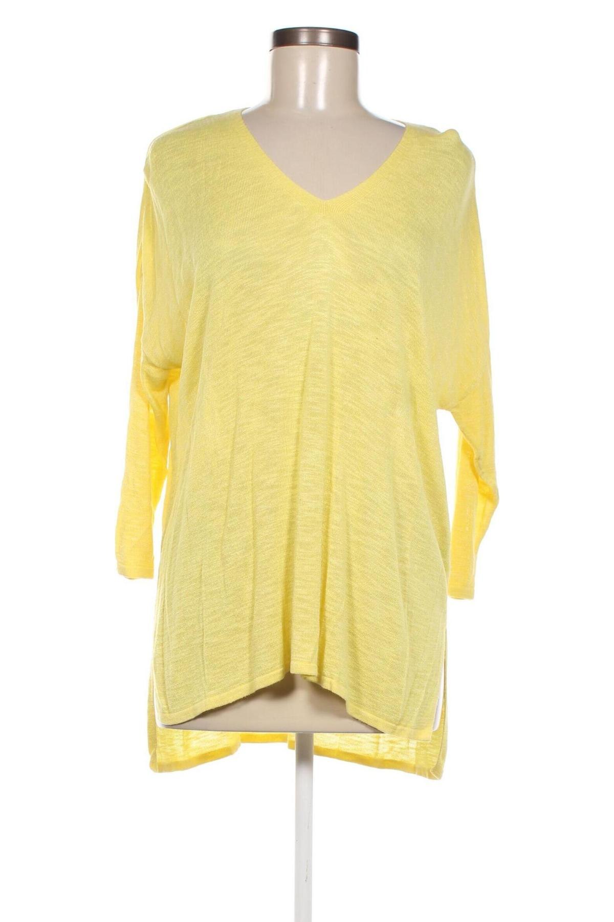 Дамски пуловер Street One, Размер M, Цвят Жълт, Цена 10,15 лв.