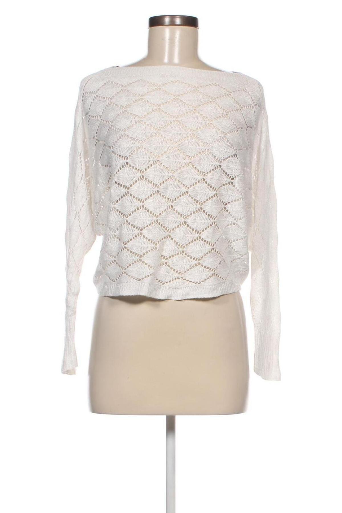 Дамски пуловер Styleboom, Размер S, Цвят Бял, Цена 11,89 лв.