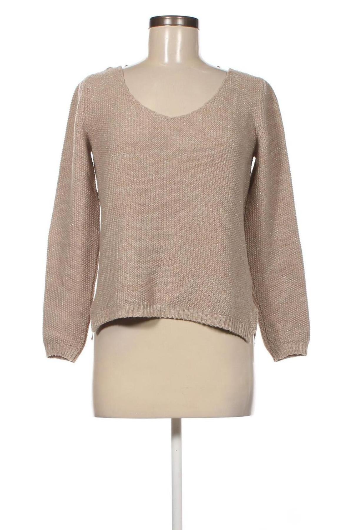 Дамски пуловер Trucco, Размер S, Цвят Бежов, Цена 7,83 лв.