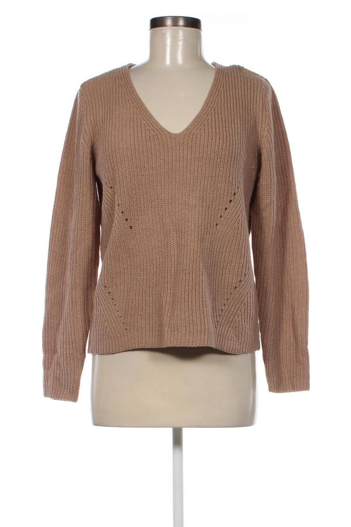Γυναικείο πουλόβερ VILA, Μέγεθος M, Χρώμα  Μπέζ, Τιμή 16,43 €