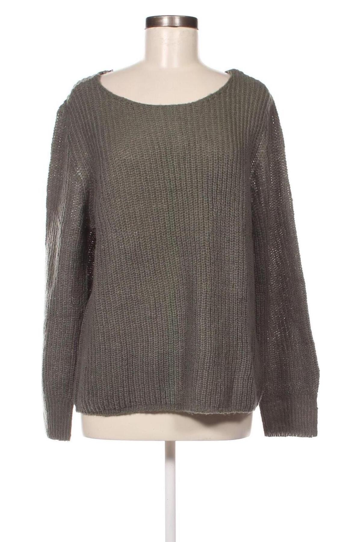 Γυναικείο πουλόβερ VILA, Μέγεθος L, Χρώμα Πράσινο, Τιμή 10,02 €