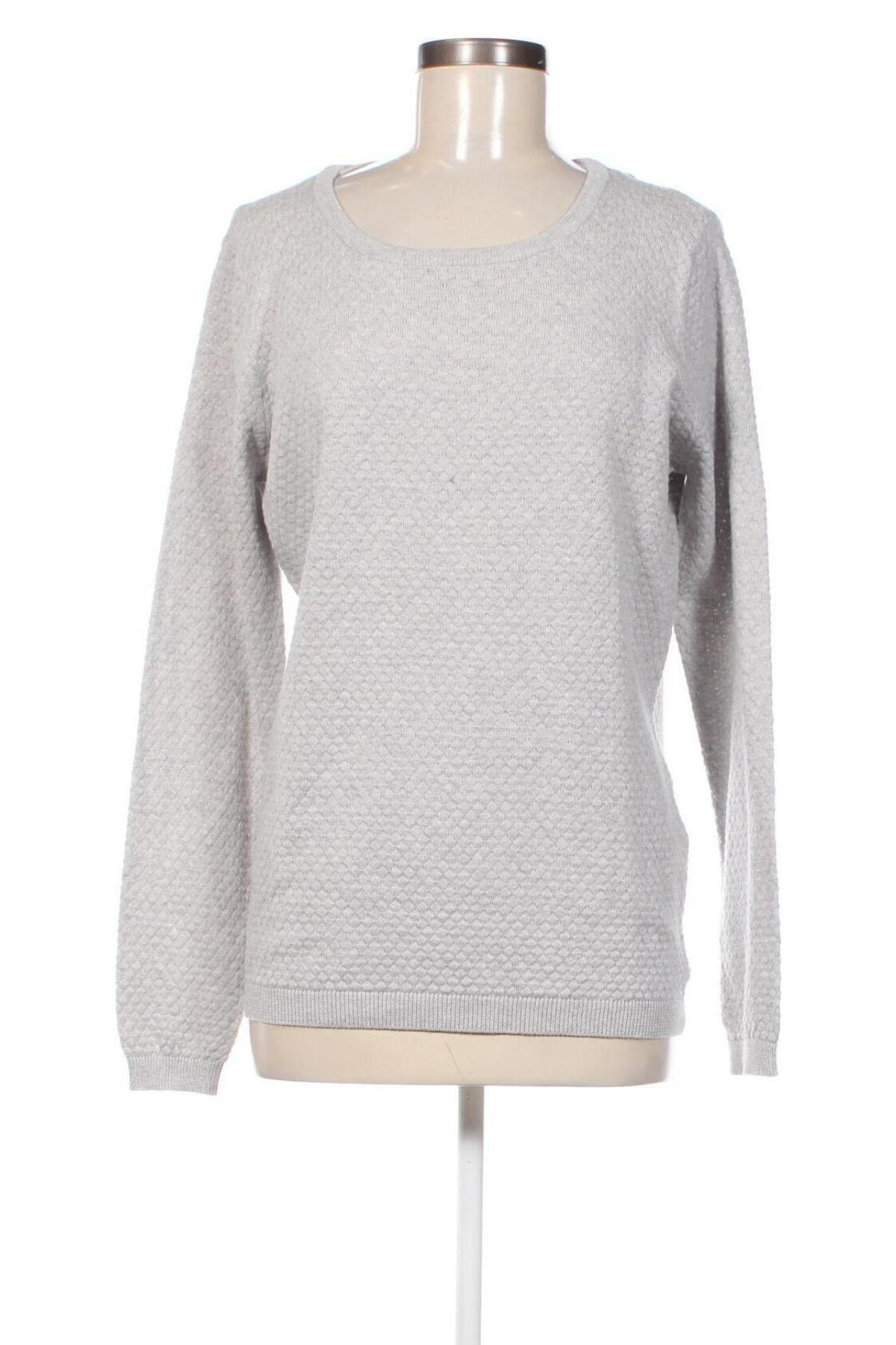Γυναικείο πουλόβερ Vero Moda, Μέγεθος L, Χρώμα Γκρί, Τιμή 12,53 €