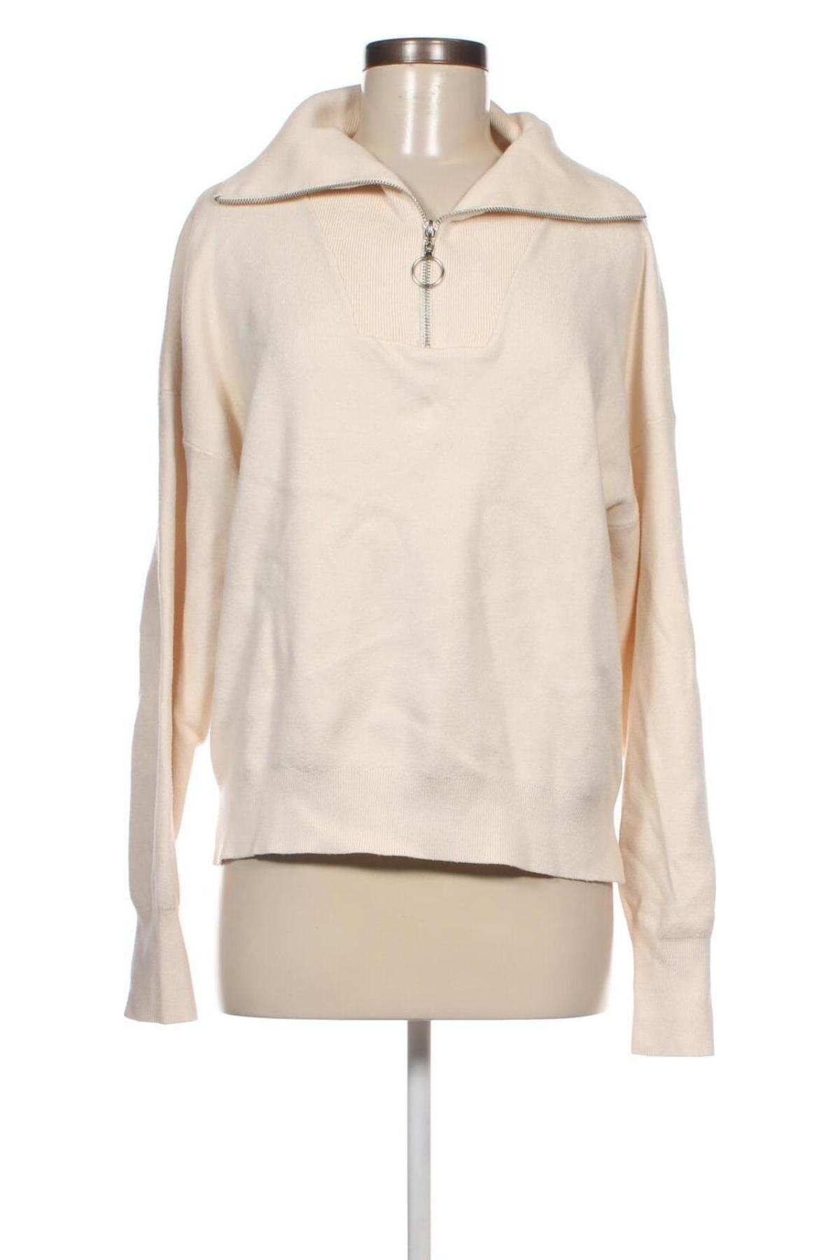 Γυναικείο πουλόβερ Vero Moda, Μέγεθος L, Χρώμα Εκρού, Τιμή 8,07 €