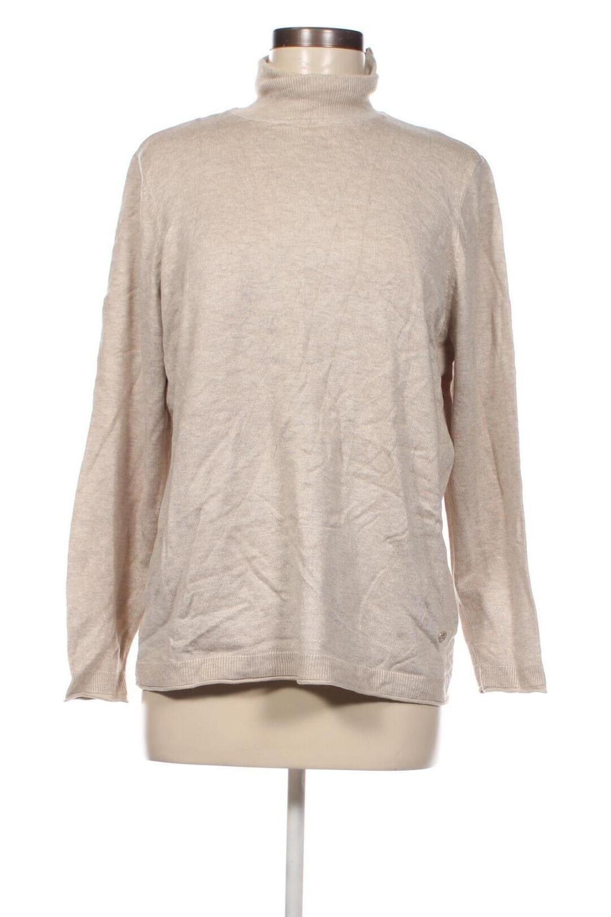Дамски пуловер Walbusch, Размер XL, Цвят Бежов, Цена 33,00 лв.