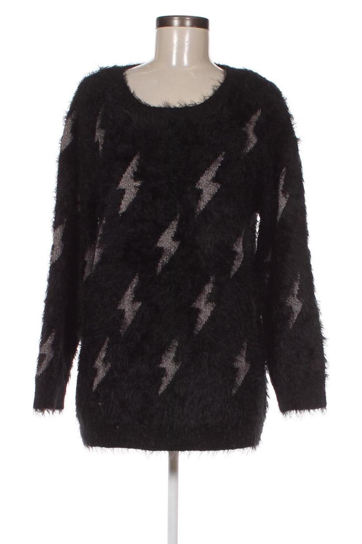 Γυναικείο πουλόβερ Yessica, Μέγεθος L, Χρώμα Μαύρο, Τιμή 5,38 €