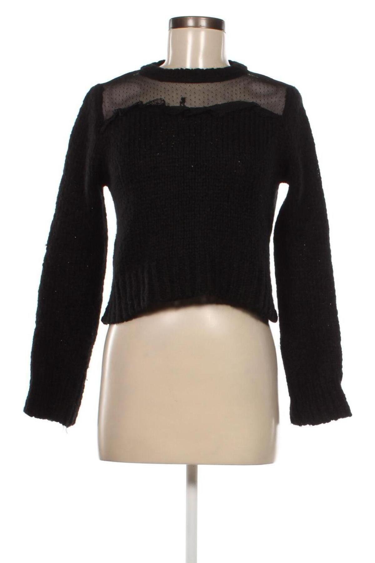 Damenpullover Zara, Größe S, Farbe Schwarz, Preis € 3,87