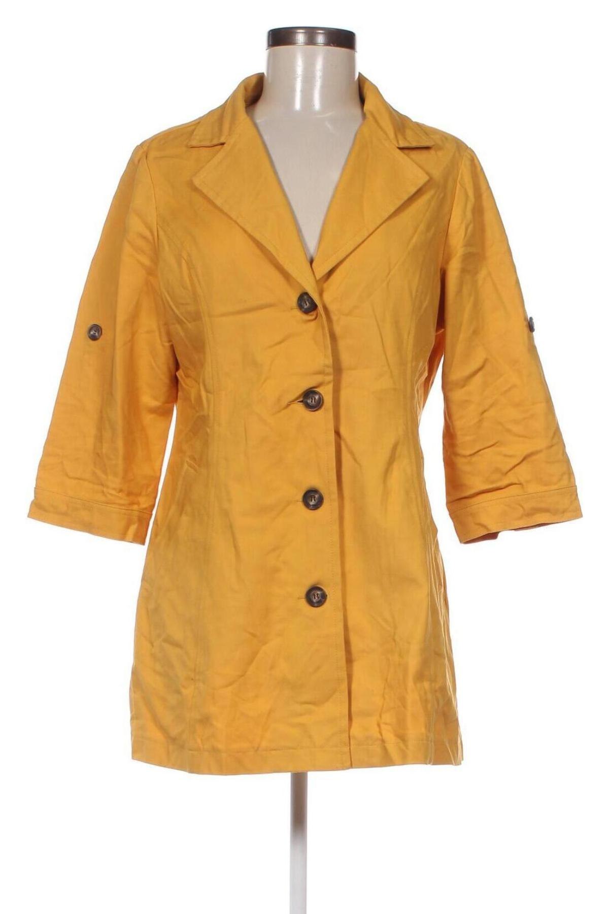 Γυναικεία καμπαρντίνα, Μέγεθος XL, Χρώμα Κίτρινο, Τιμή 6,96 €