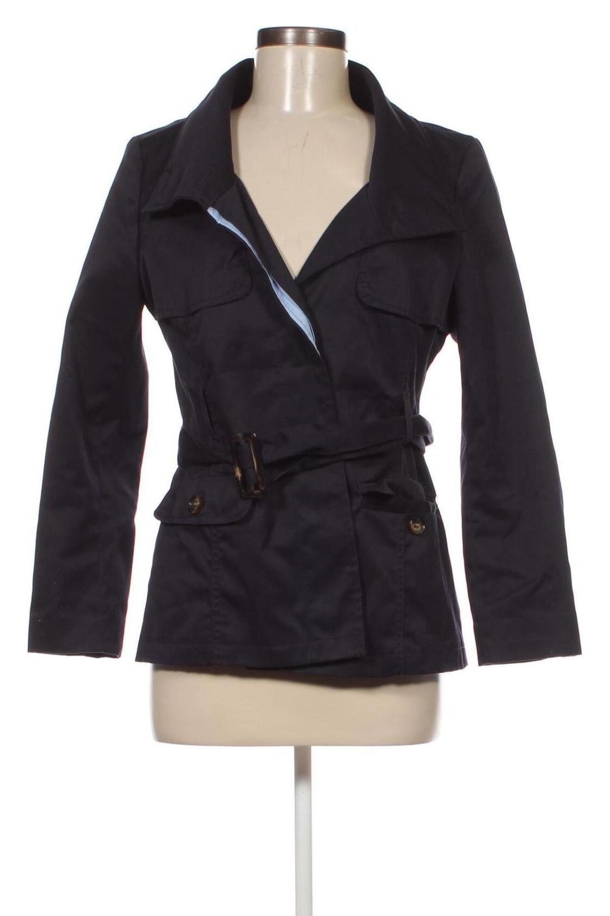 Damen Trench Coat H&M, Größe XS, Farbe Blau, Preis € 9,99