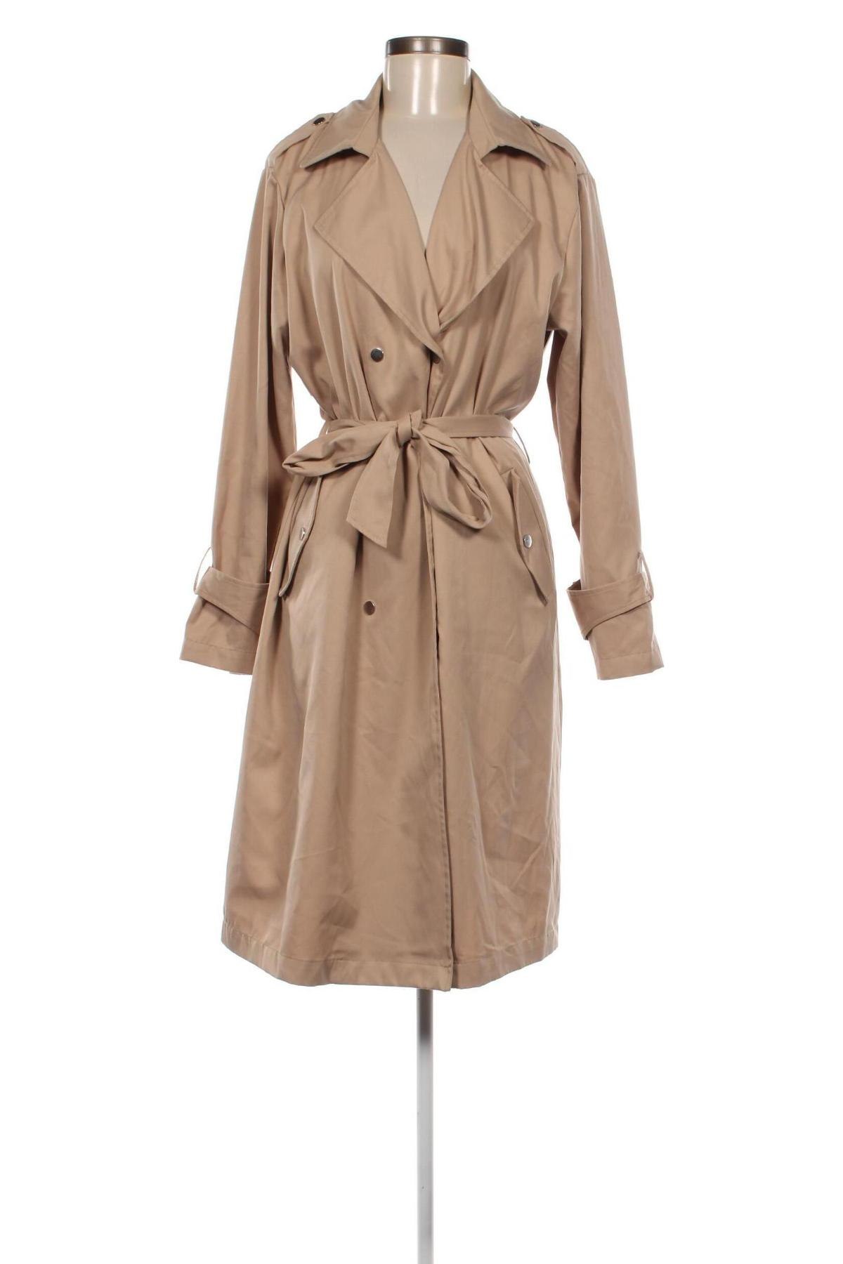 Damen Trenchcoat ONLY, Größe M, Farbe Beige, Preis 23,66 €