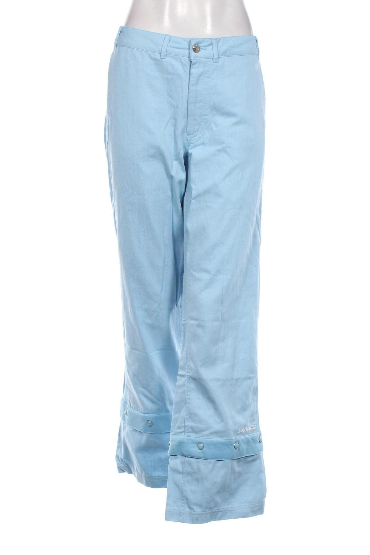 Дамски спортен панталон Adidas Originals, Размер L, Цвят Син, Цена 35,10 лв.
