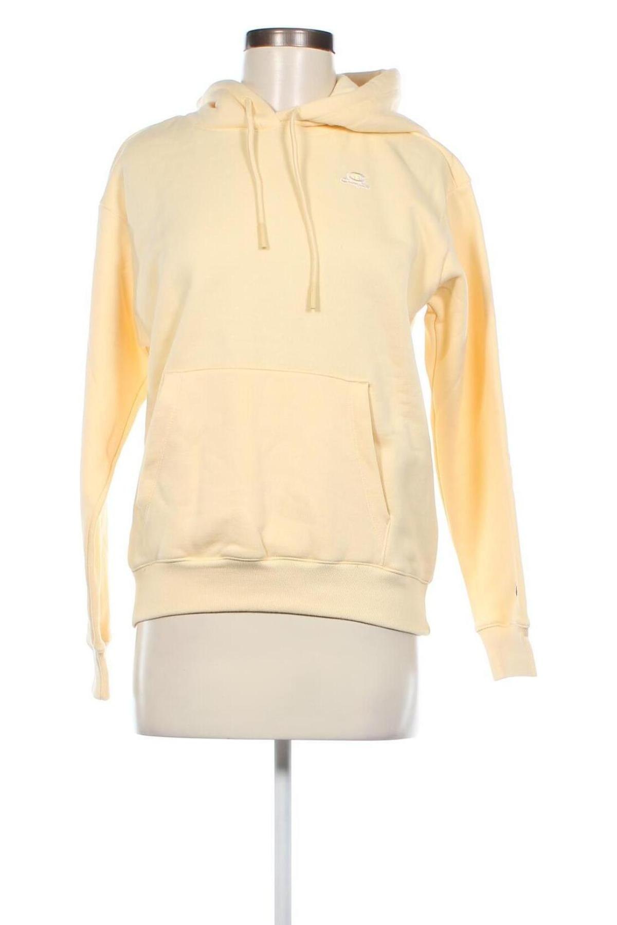 Γυναικείο φούτερ Champion, Μέγεθος XS, Χρώμα Κίτρινο, Τιμή 25,12 €