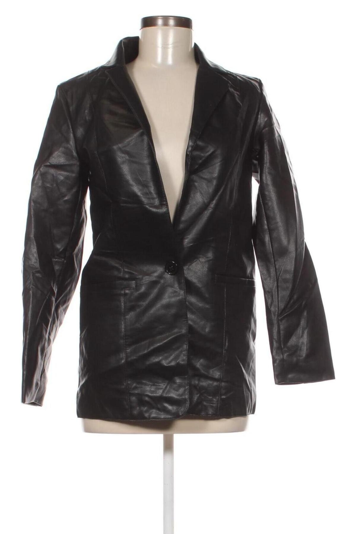 Dámska kožená bunda , Veľkosť XS, Farba Čierna, Cena  10,56 €