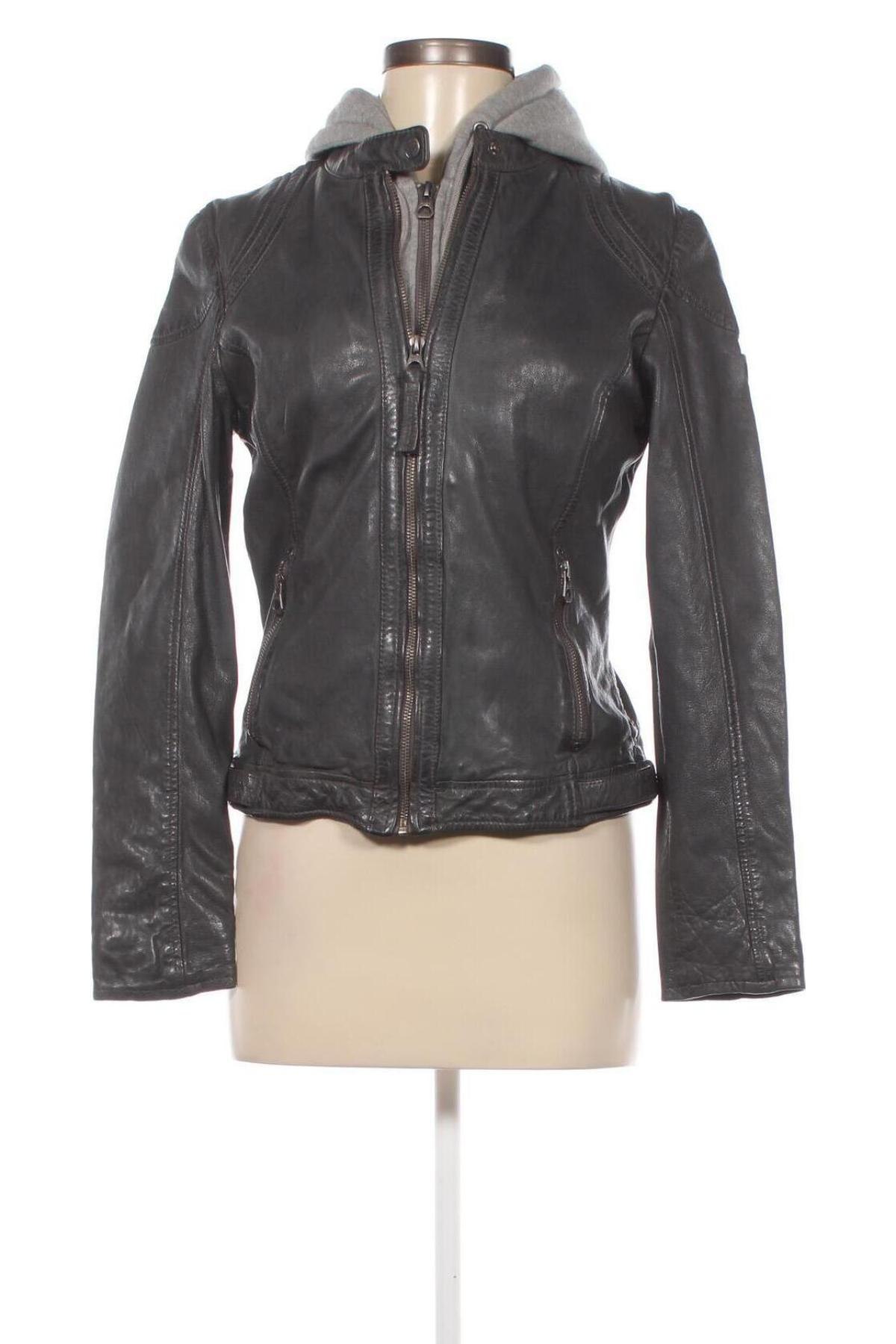 Dámska kožená bunda  Gipsy, Veľkosť S, Farba Sivá, Cena  248,97 €