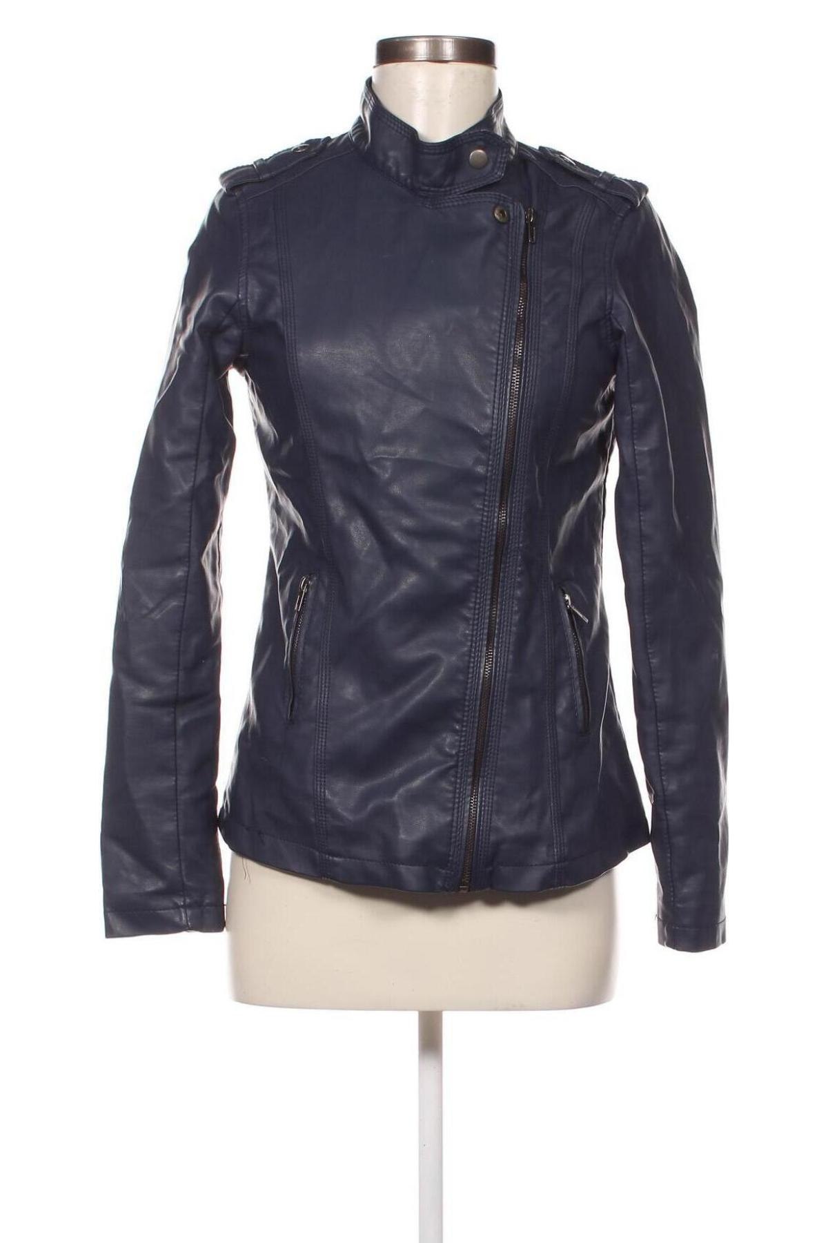 Damen Lederjacke Janina, Größe S, Farbe Blau, Preis € 34,10