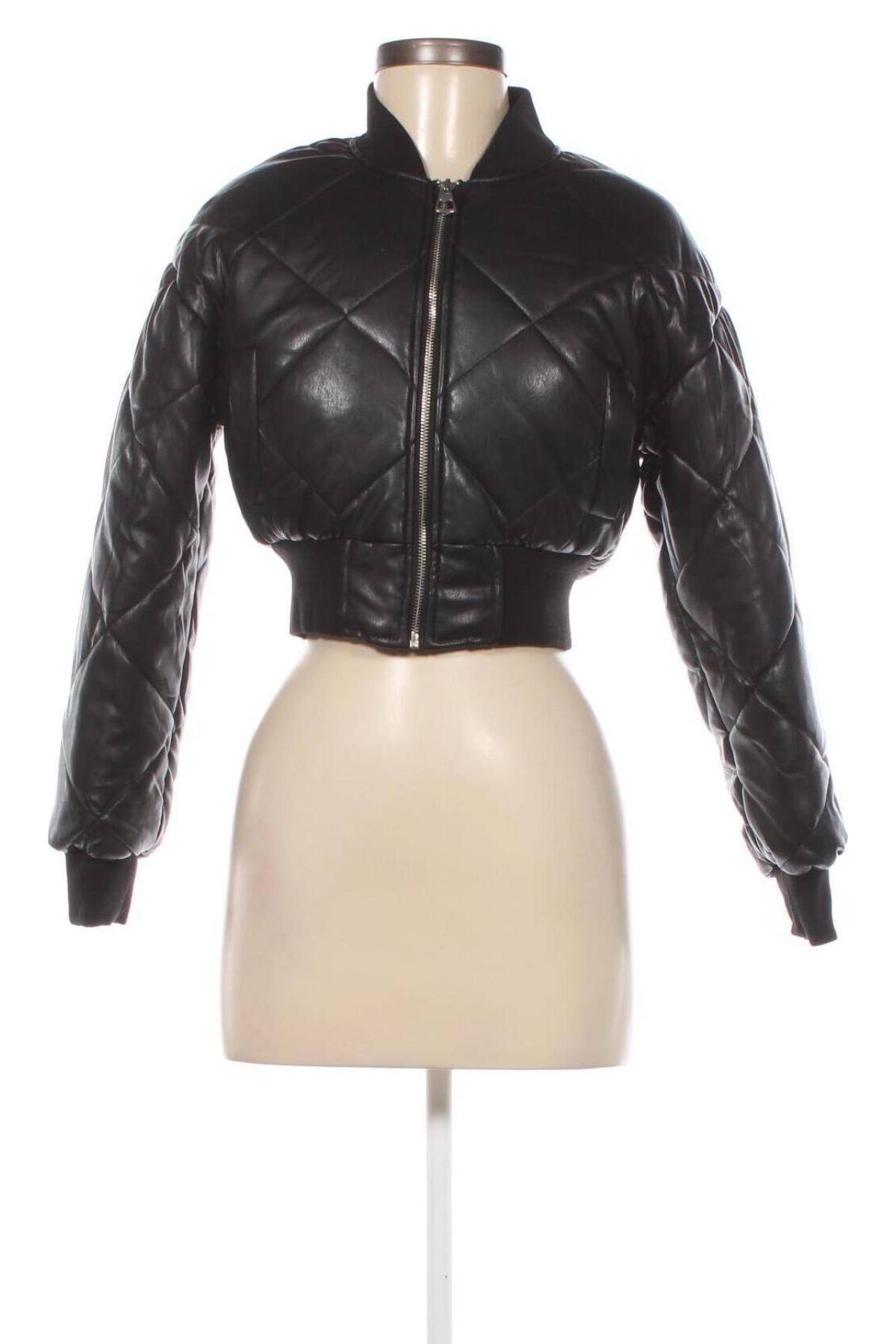 Damen Lederjacke Jennyfer, Größe XXS, Farbe Schwarz, Preis € 17,92