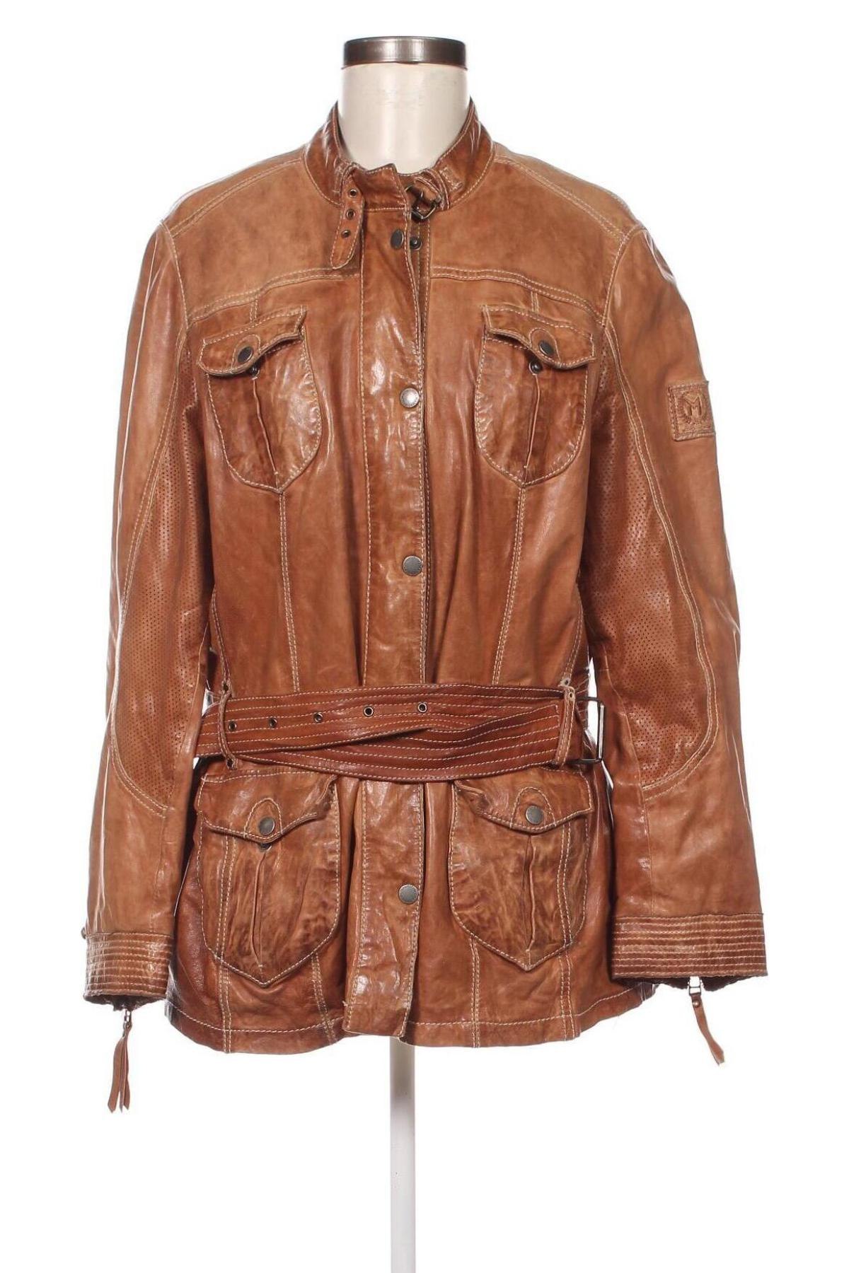 Damen Lederjacke Mauritius, Größe XL, Farbe Braun, Preis 123,78 €