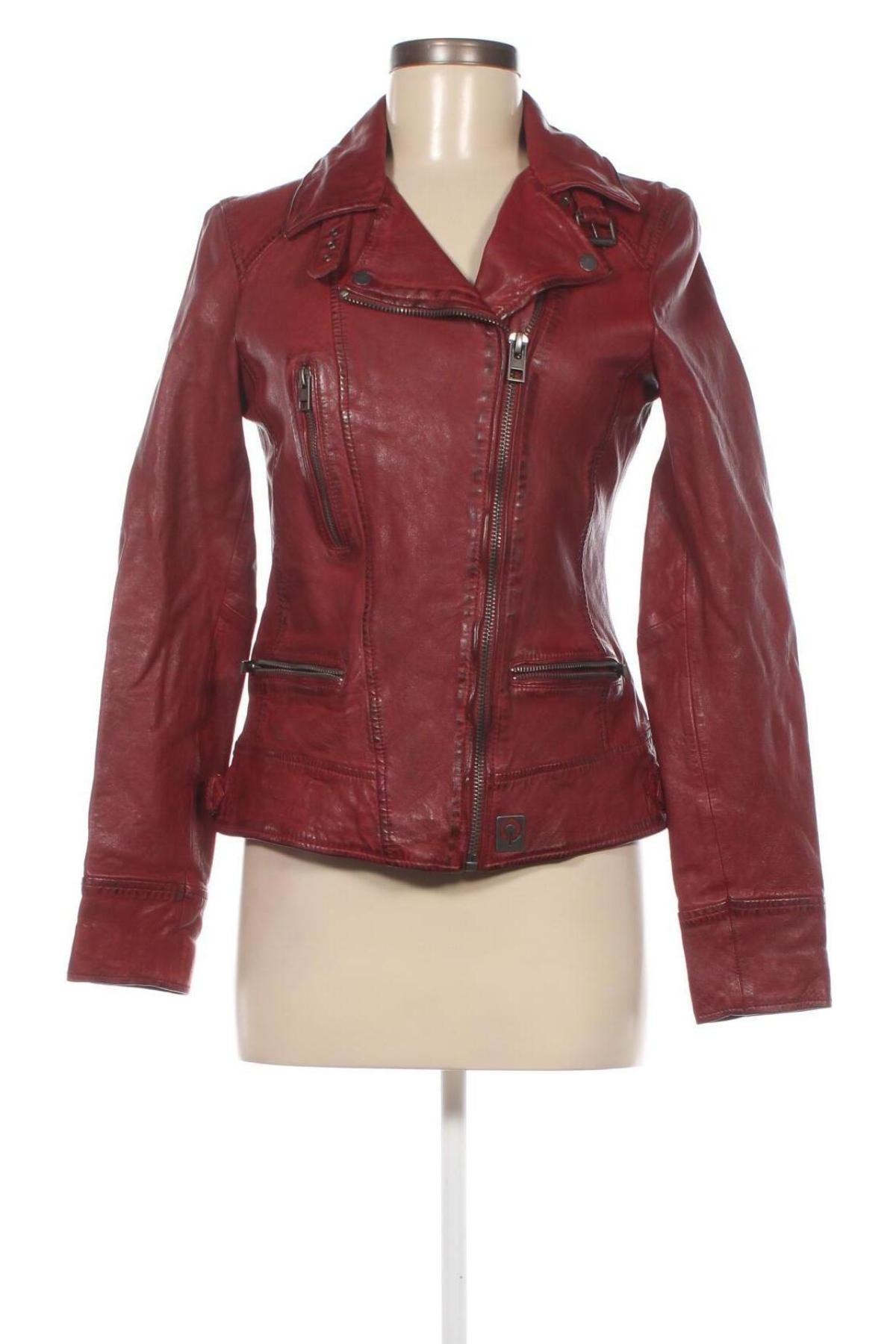 Dámska kožená bunda  Oakwood, Veľkosť M, Farba Červená, Cena  166,81 €