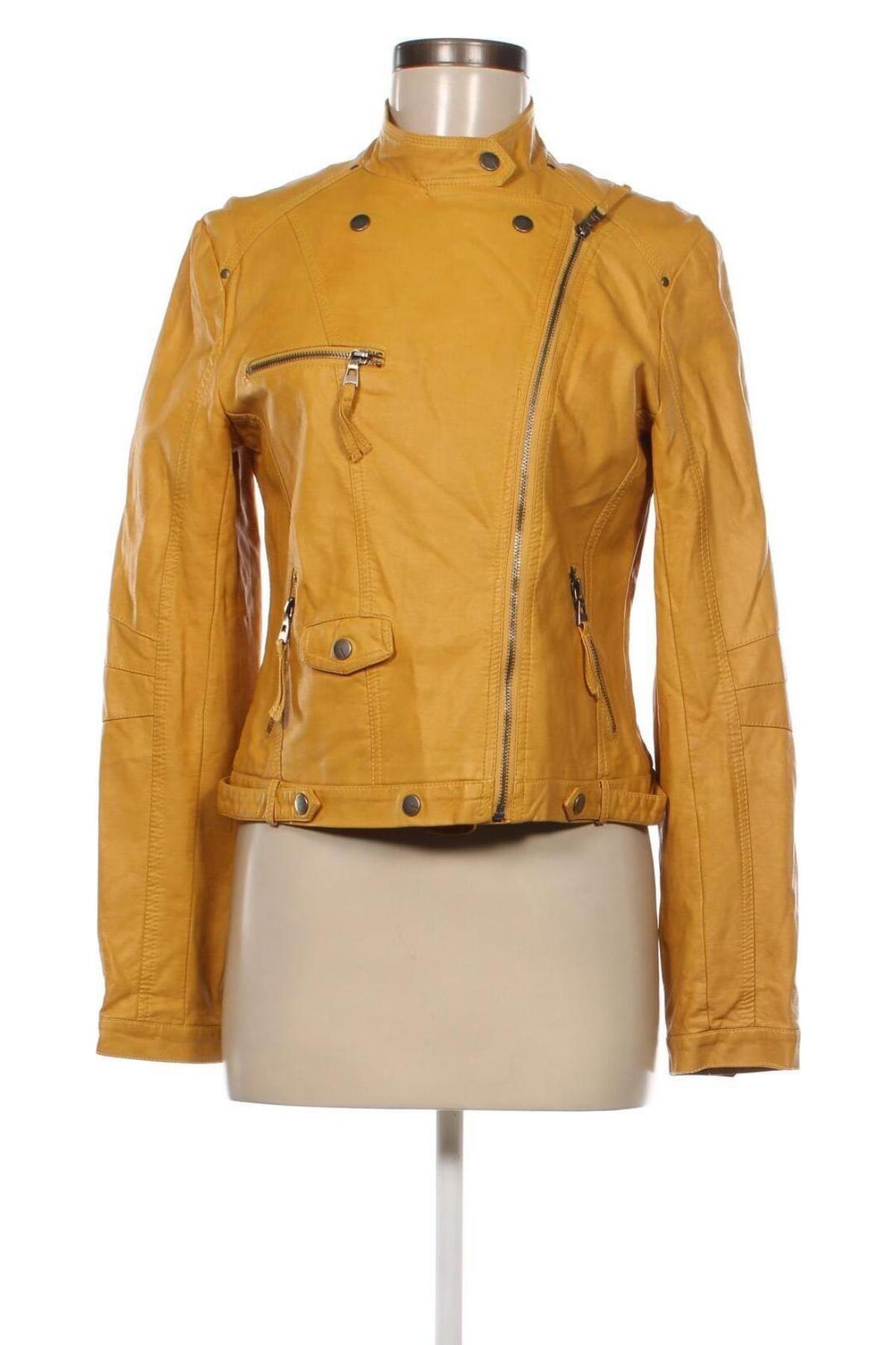 Dámská kožená bunda  Softy, Velikost S, Barva Žlutá, Cena  768,00 Kč