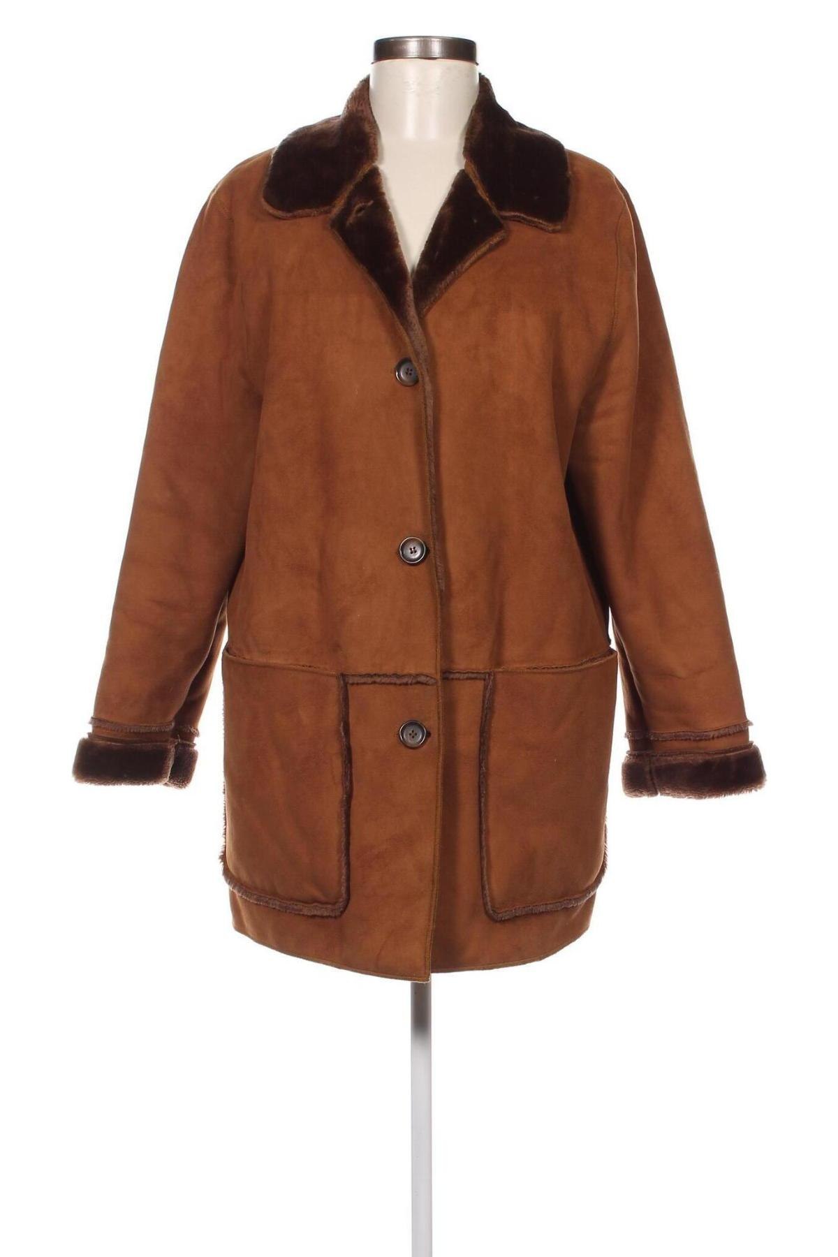 Palton de femei, Mărime M, Culoare Maro, Preț 158,39 Lei