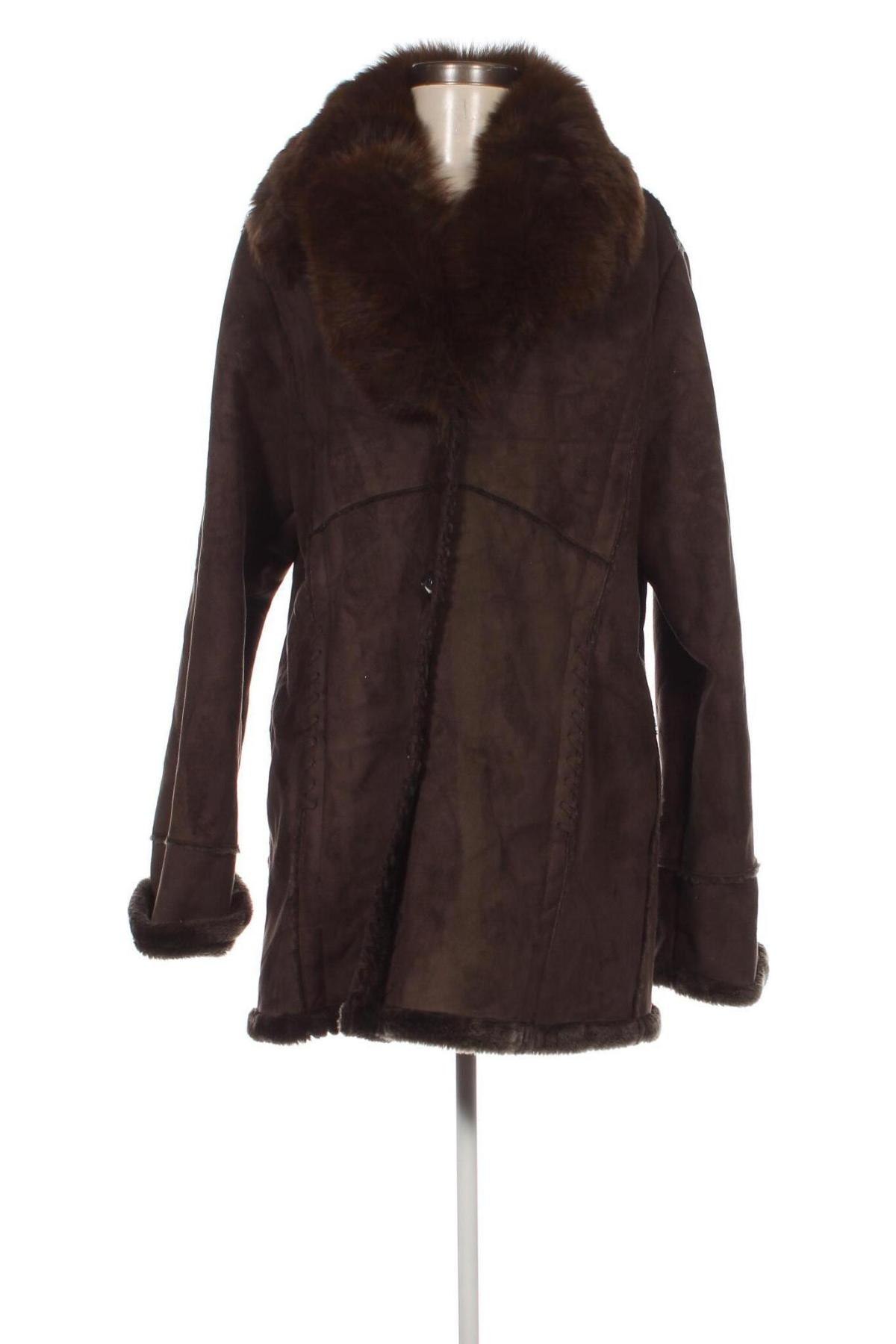 Дамско палто, Размер XL, Цвят Зелен, Цена 32,10 лв.