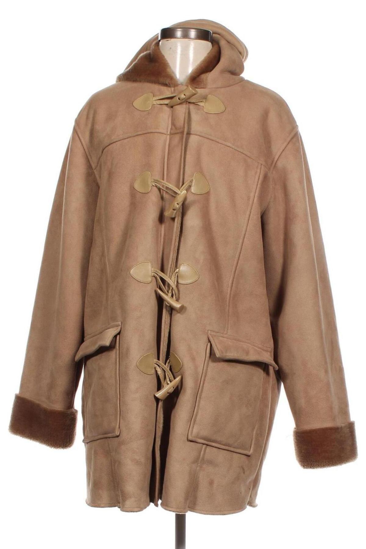 Palton de femei, Mărime M, Culoare Maro, Preț 105,59 Lei