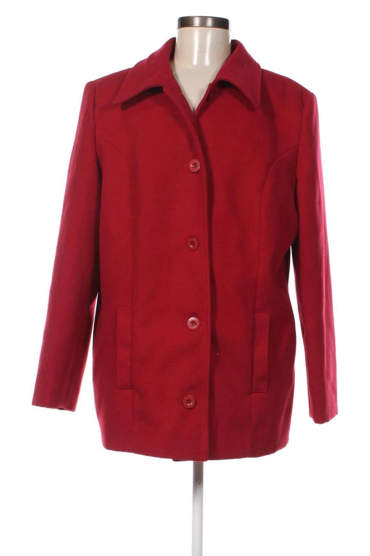 Palton de femei, Mărime L, Culoare Roșu, Preț 158,39 Lei