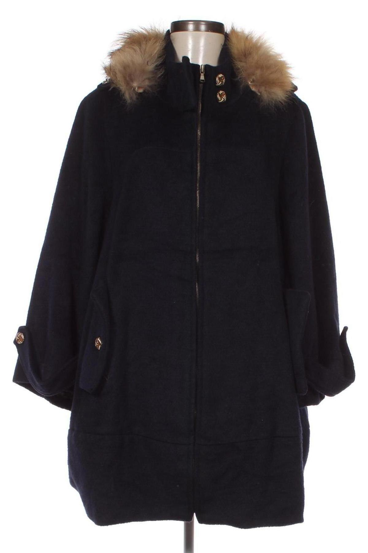 Γυναικείο παλτό, Μέγεθος L, Χρώμα Μπλέ, Τιμή 19,86 €