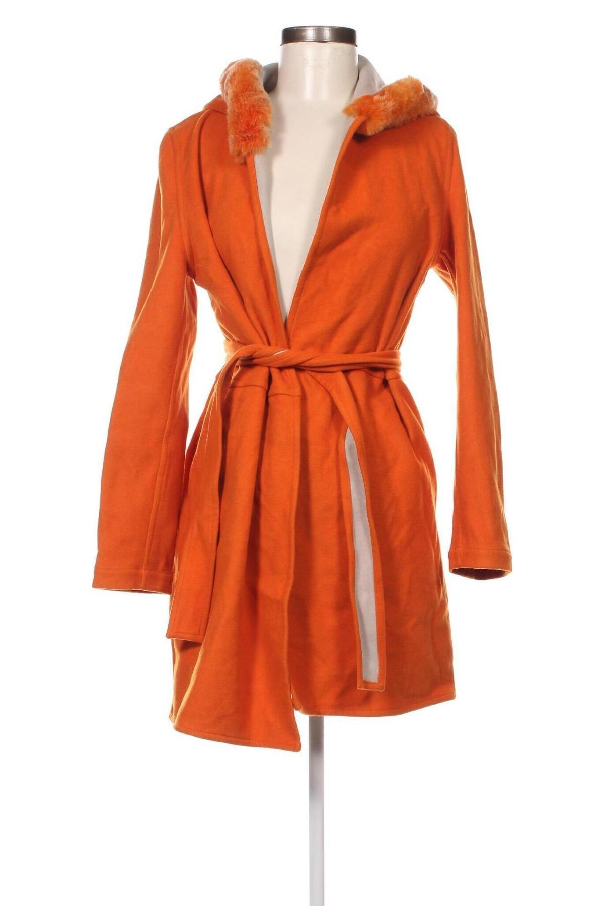 Palton de femei, Mărime M, Culoare Portocaliu, Preț 105,59 Lei