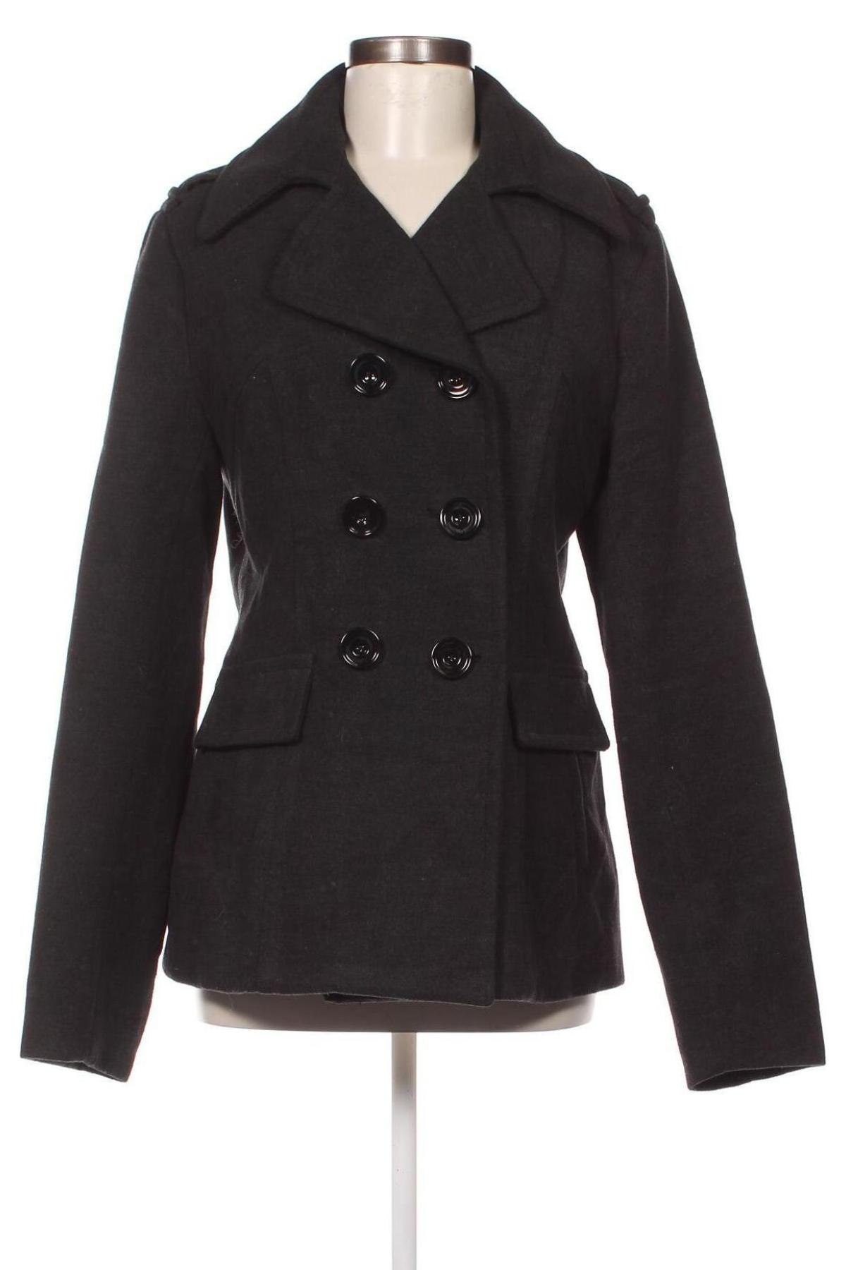 Γυναικείο παλτό Ann Christine, Μέγεθος XL, Χρώμα Γκρί, Τιμή 7,13 €