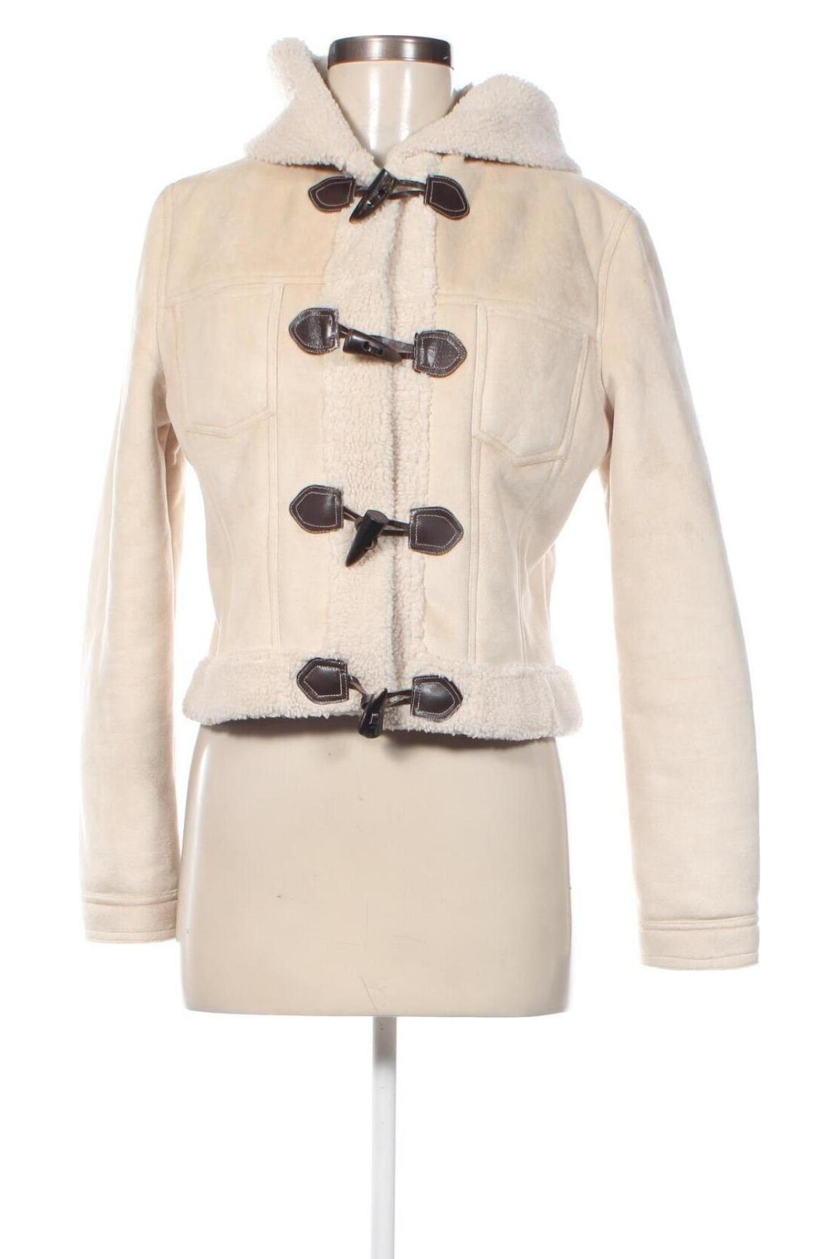 Дамско палто Bebe, Размер M, Цвят Бежов, Цена 31,15 лв.