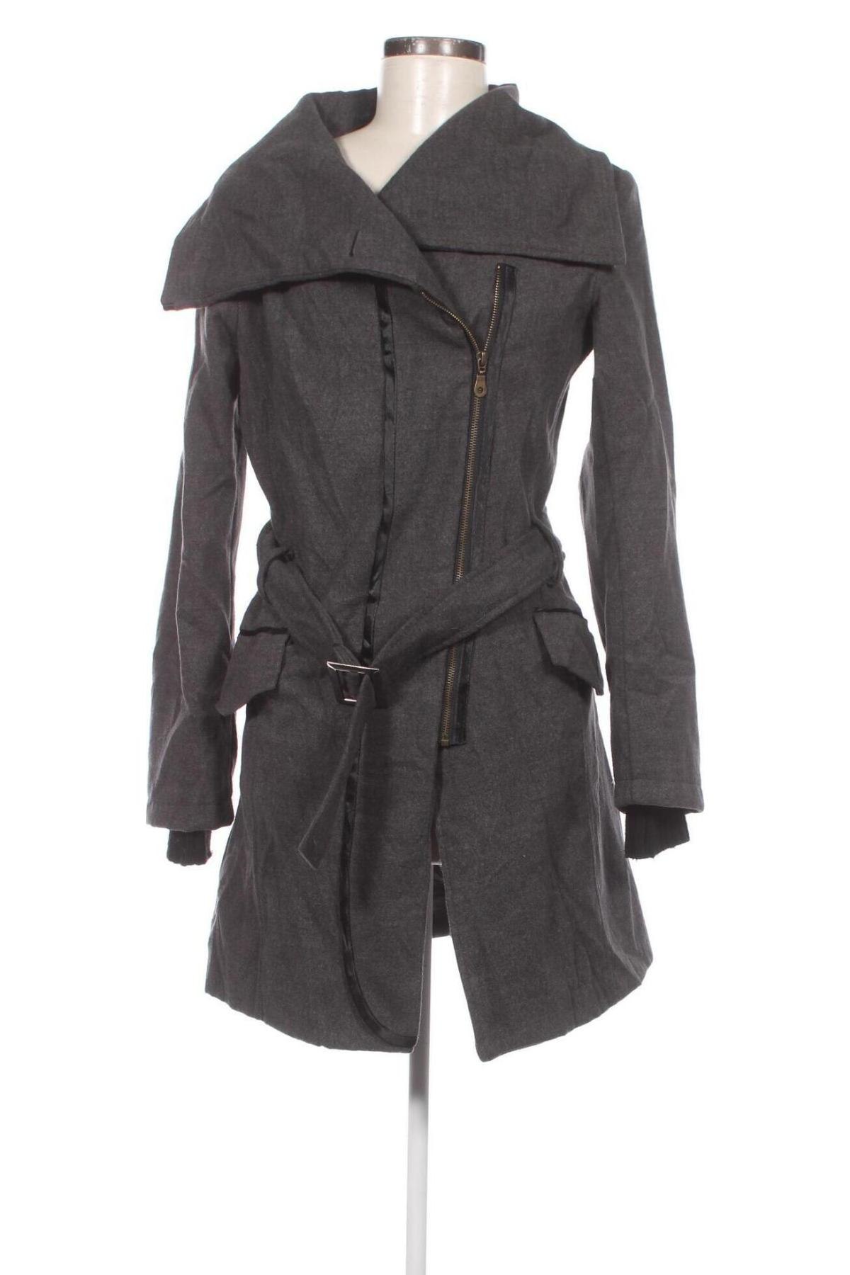 Дамско палто Chilli, Размер S, Цвят Сив, Цена 48,15 лв.