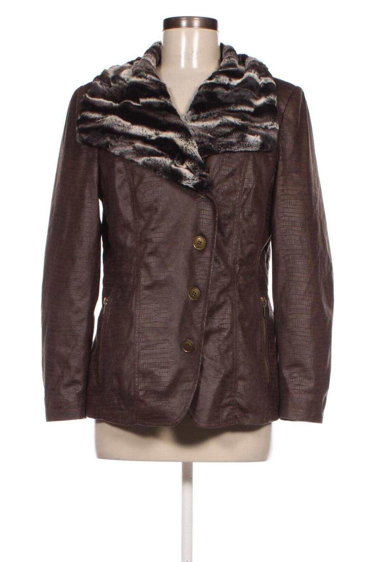 Дамско палто Couture, Размер M, Цвят Кафяв, Цена 11,90 лв.