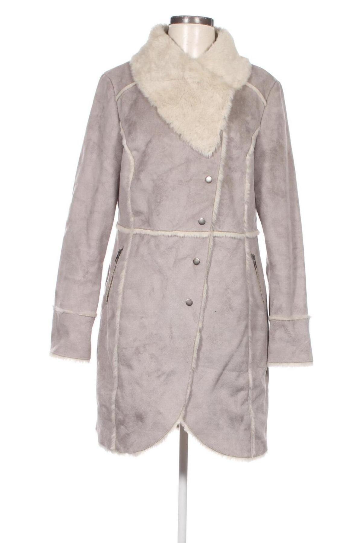 Γυναικείο παλτό Expresso, Μέγεθος M, Χρώμα Γκρί, Τιμή 23,75 €